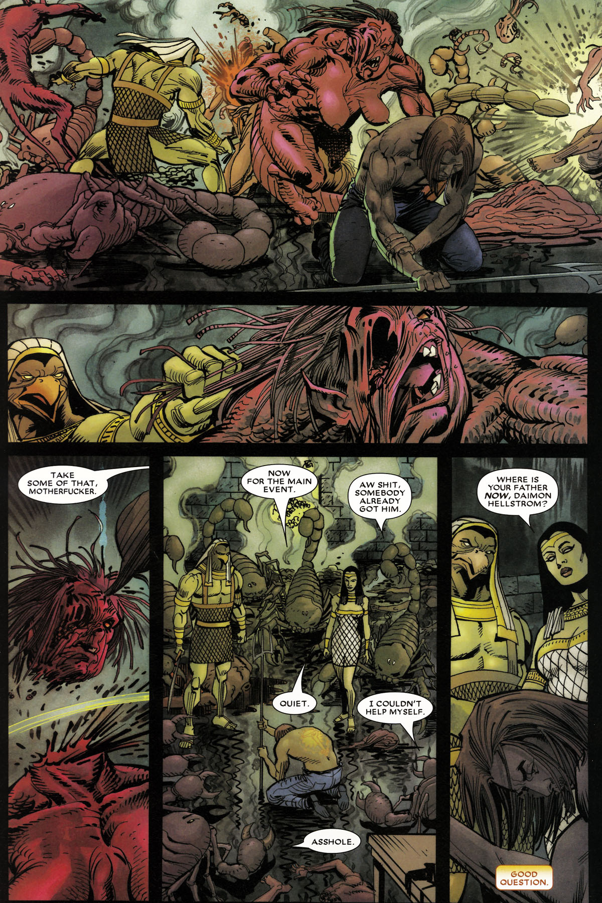 Read online Hellstorm: Son of Satan comic -  Issue #5 - 14