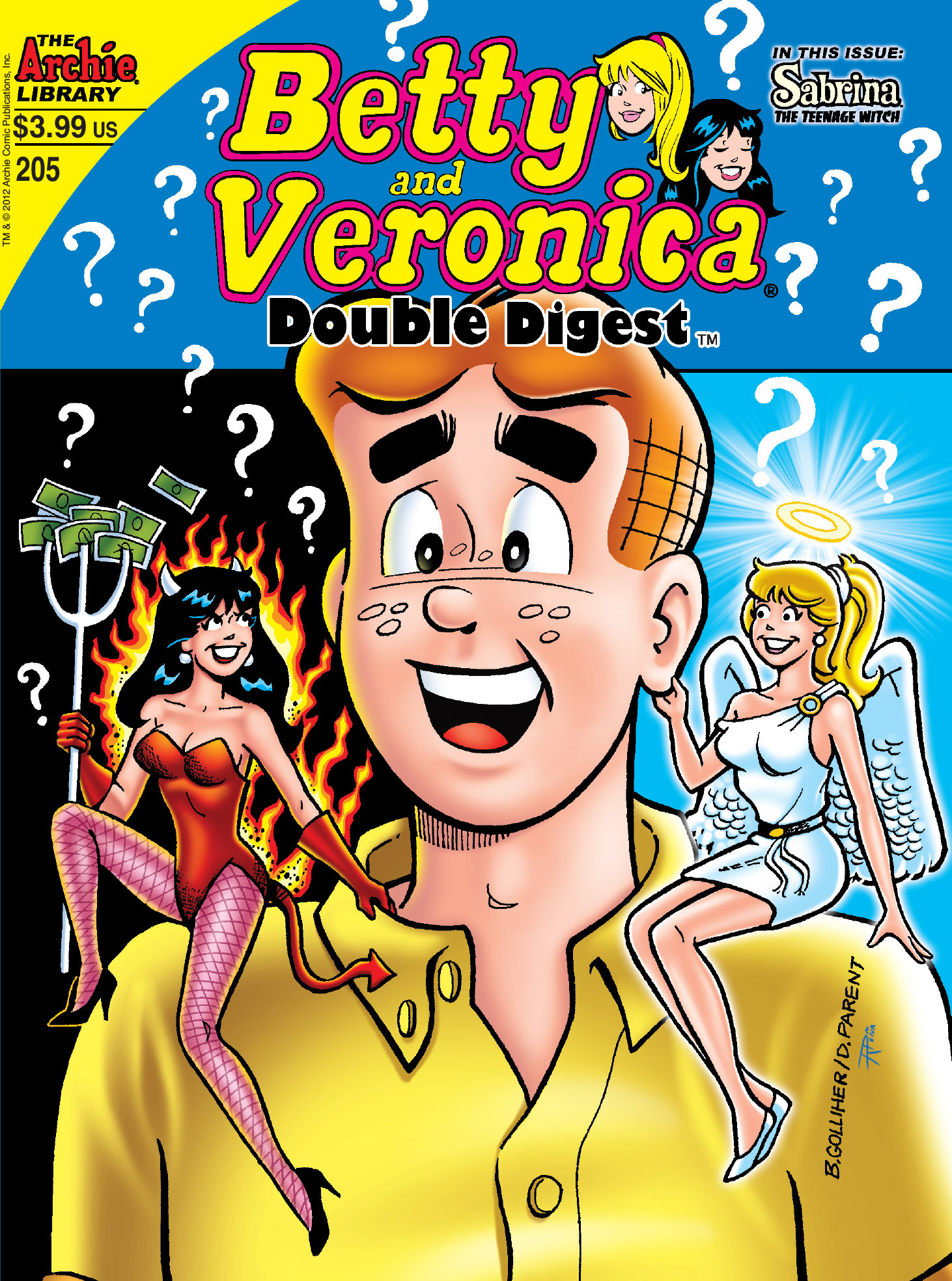 Read online Betty and Veronica Double Digest comic -  Issue #205 - 1