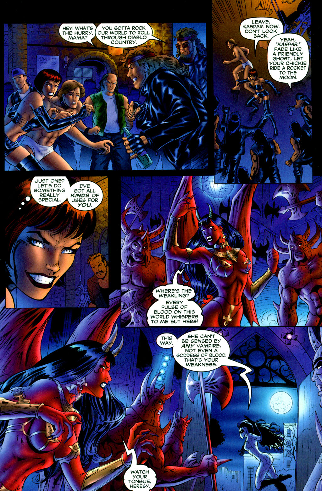 Read online Purgatori vs. Chastity comic -  Issue # Full - 10