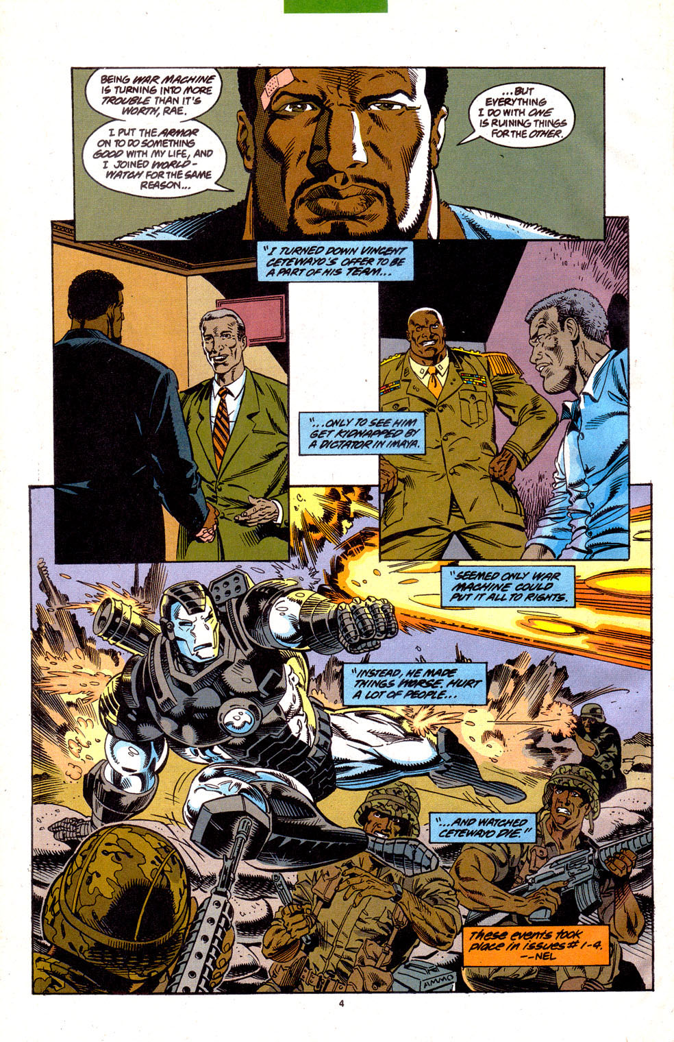 Read online War Machine (1994) comic -  Issue #11 - 5