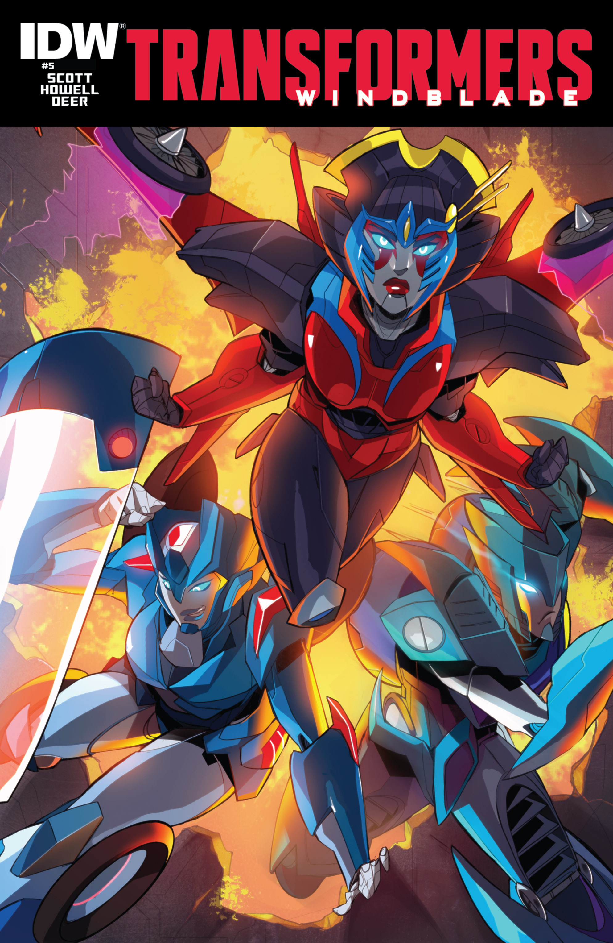 Read online The Transformers: Windblade (2015) comic -  Issue #5 - 1