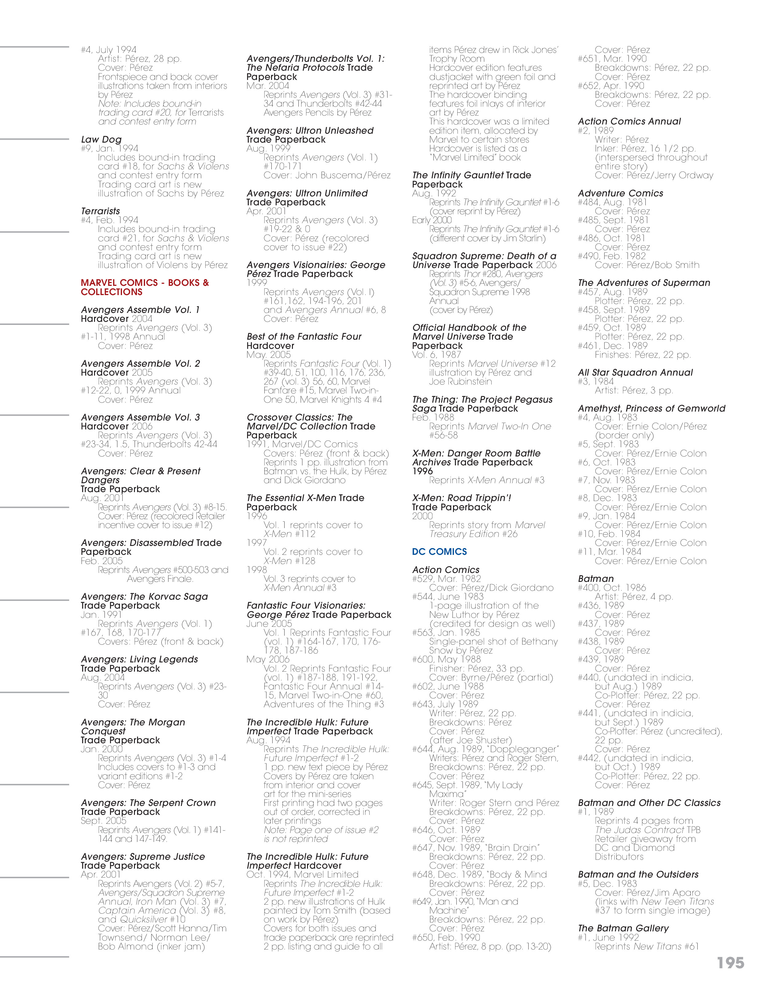 Read online George Perez Storyteller comic -  Issue # TPB 2 (Part 2) - 72