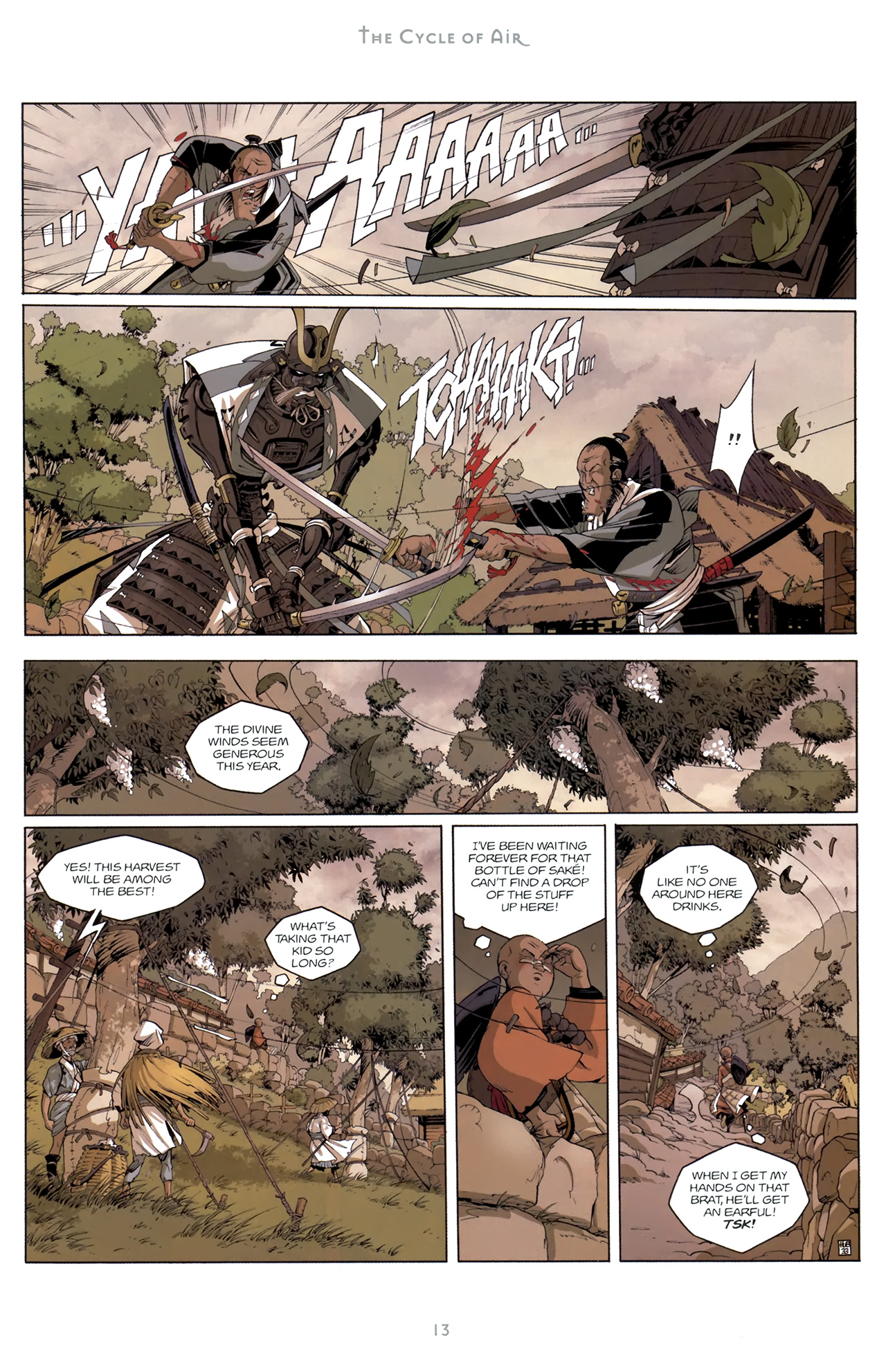 Read online Okko: The Cycle of Air comic -  Issue #2 - 13