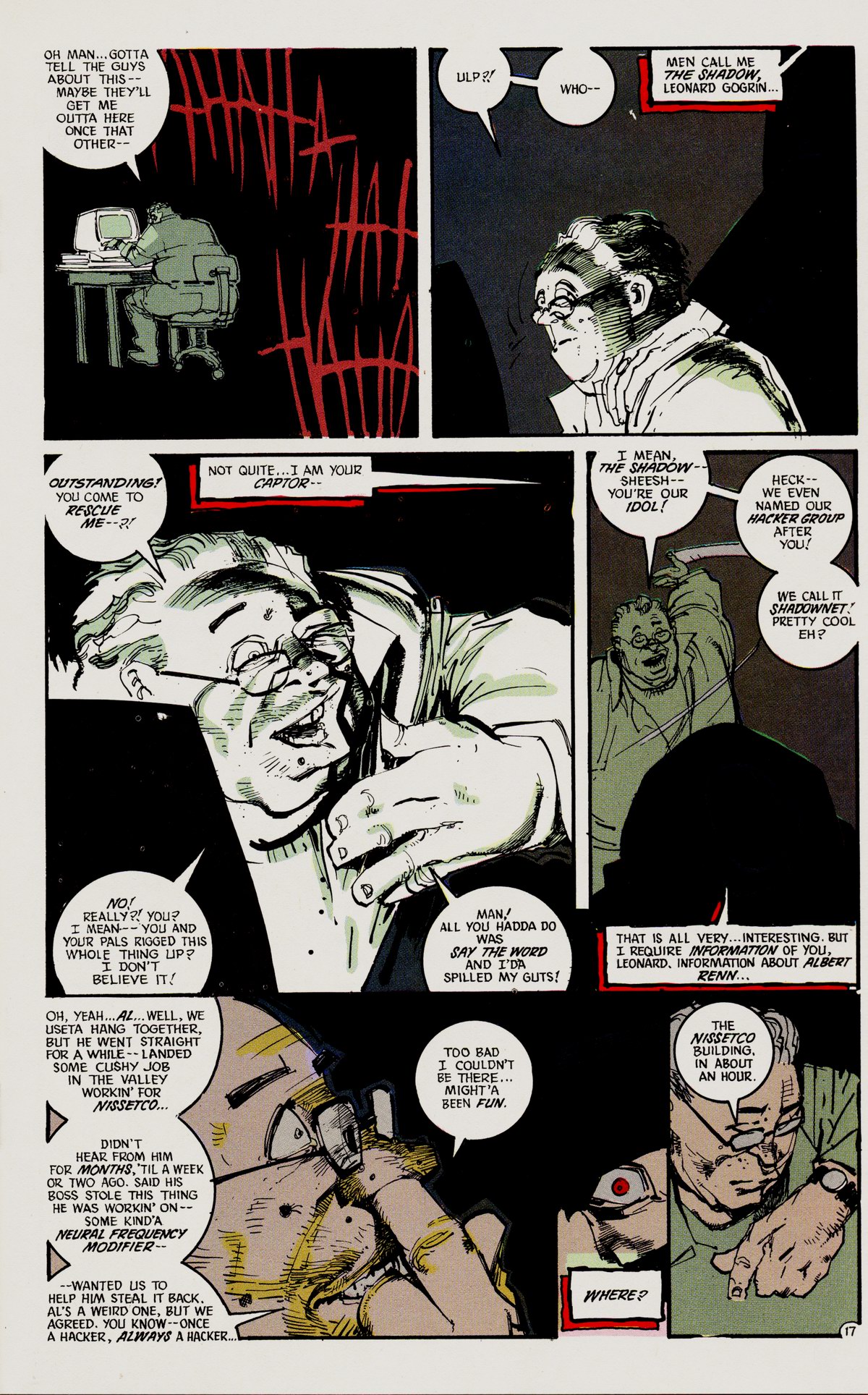 Read online The Shadow (1987) comic -  Issue #4 - 19