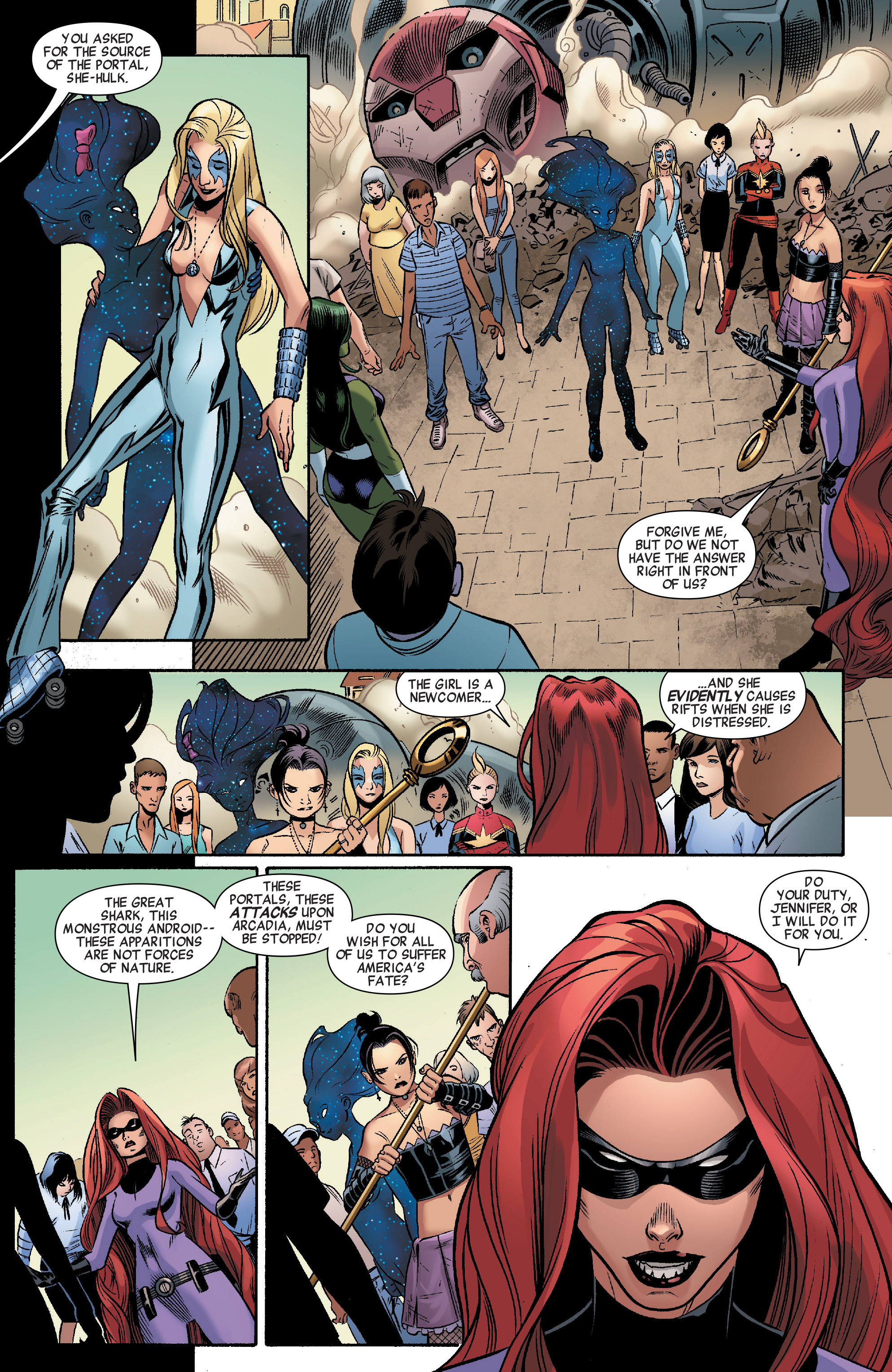 Read online A-Force (2015) comic -  Issue #2 - 16