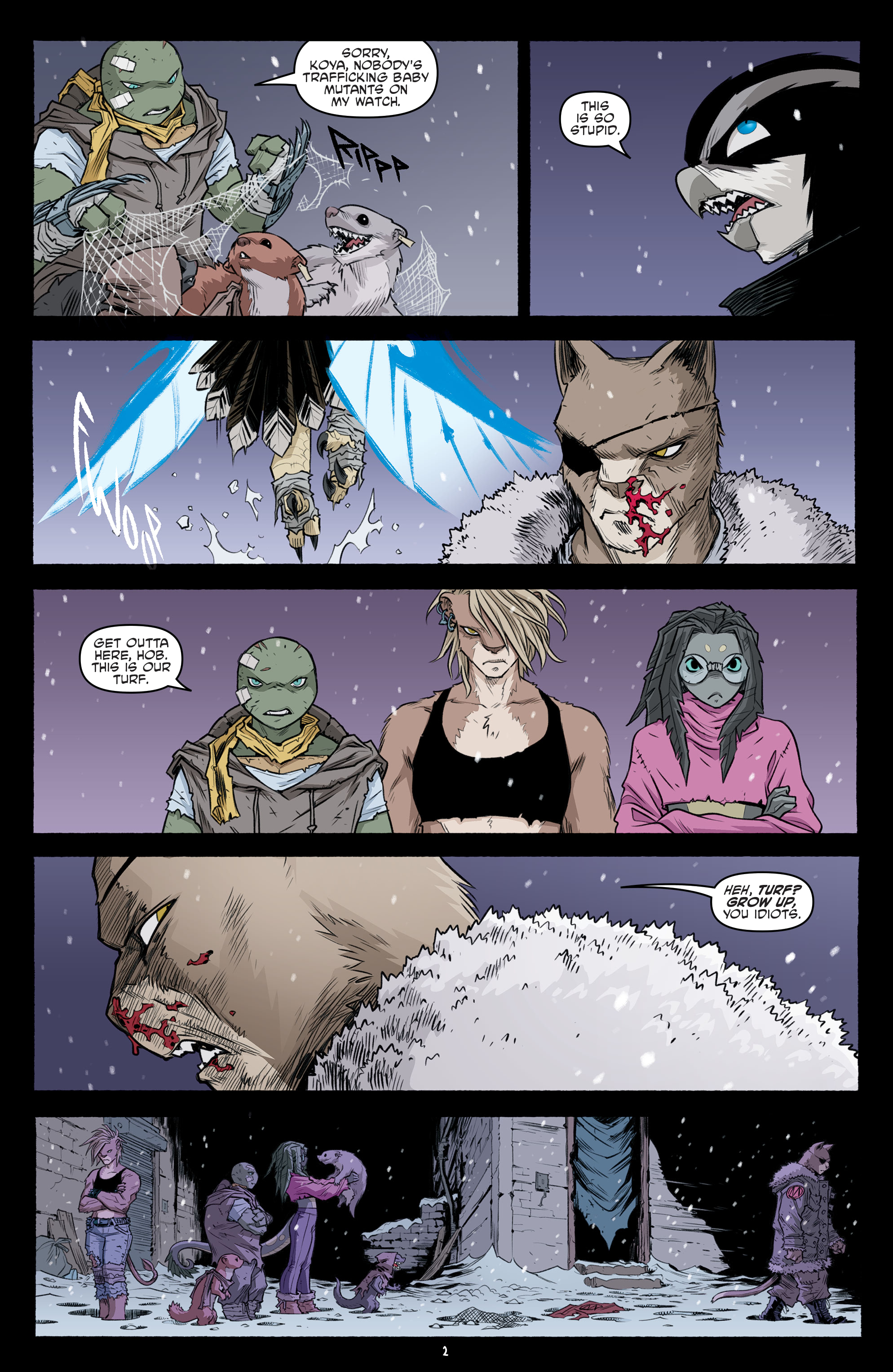 Read online Teenage Mutant Ninja Turtles (2011) comic -  Issue #104 - 4