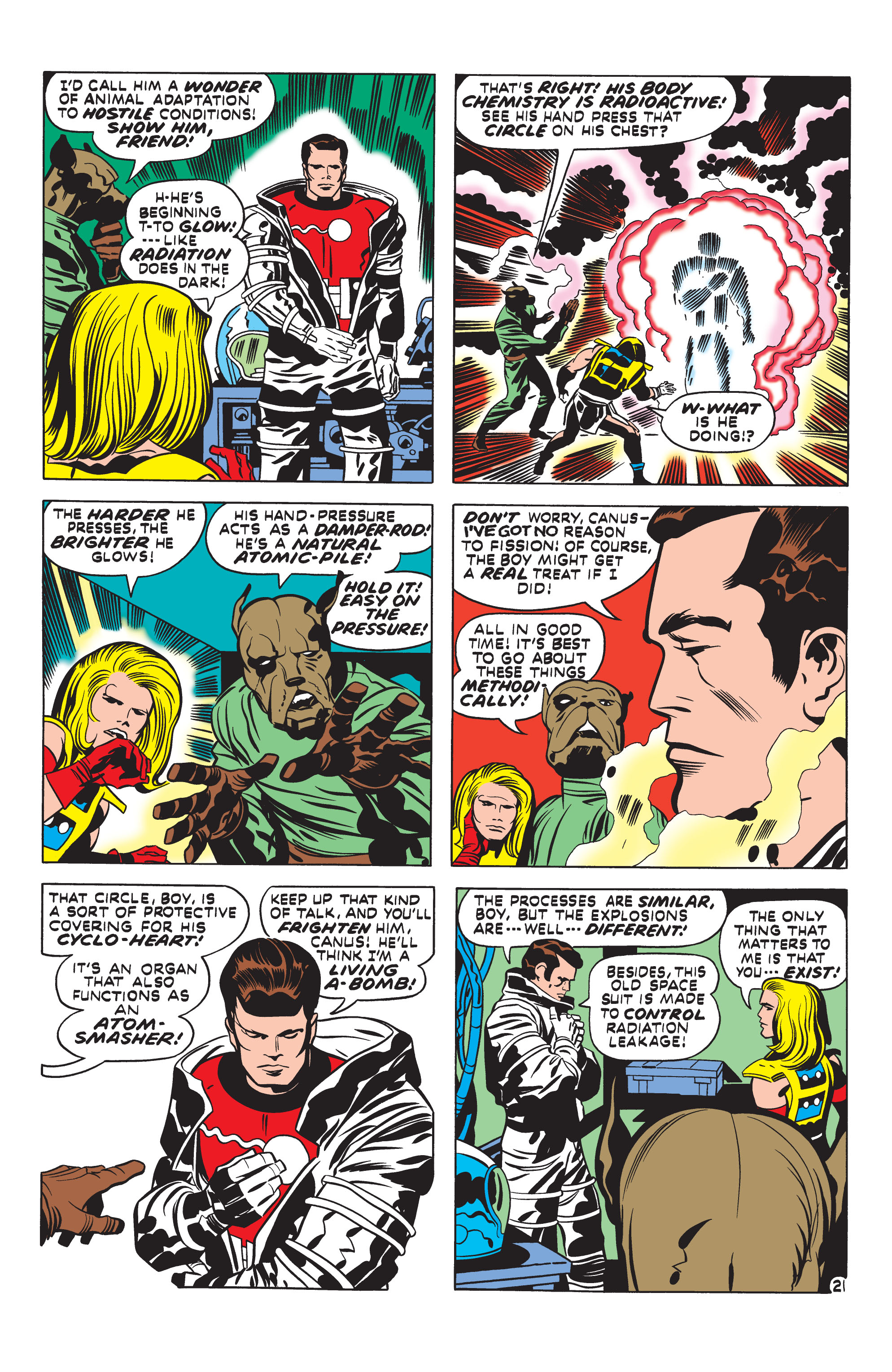 Read online Kamandi, The Last Boy On Earth comic -  Issue #1 - 21