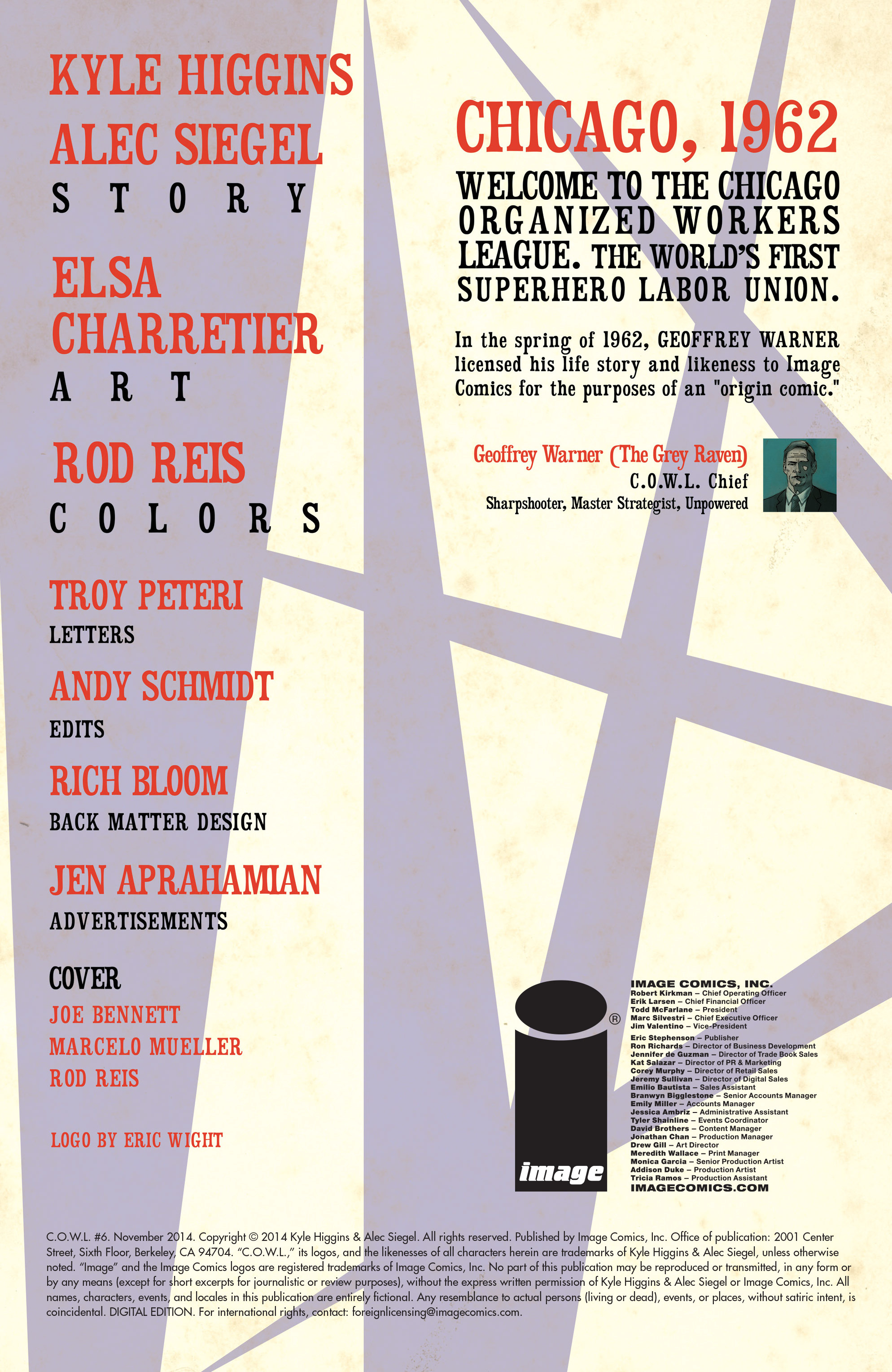 Read online C.O.W.L. comic -  Issue #6 - 2