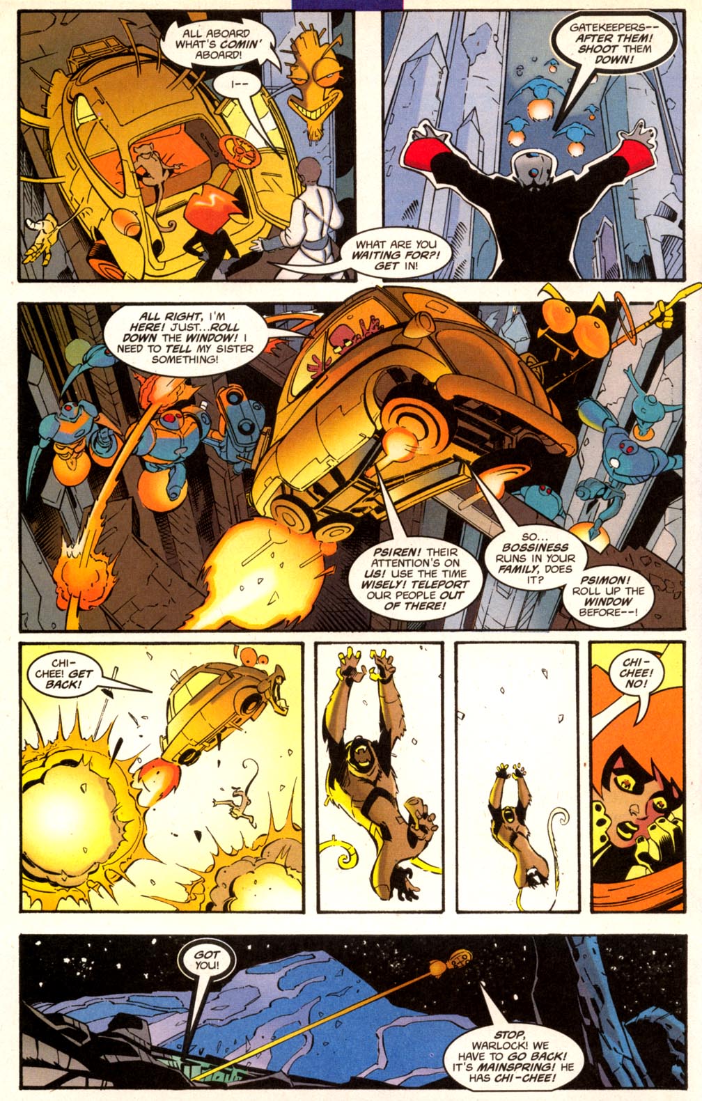 Read online Warlock (1999) comic -  Issue #3 - 22