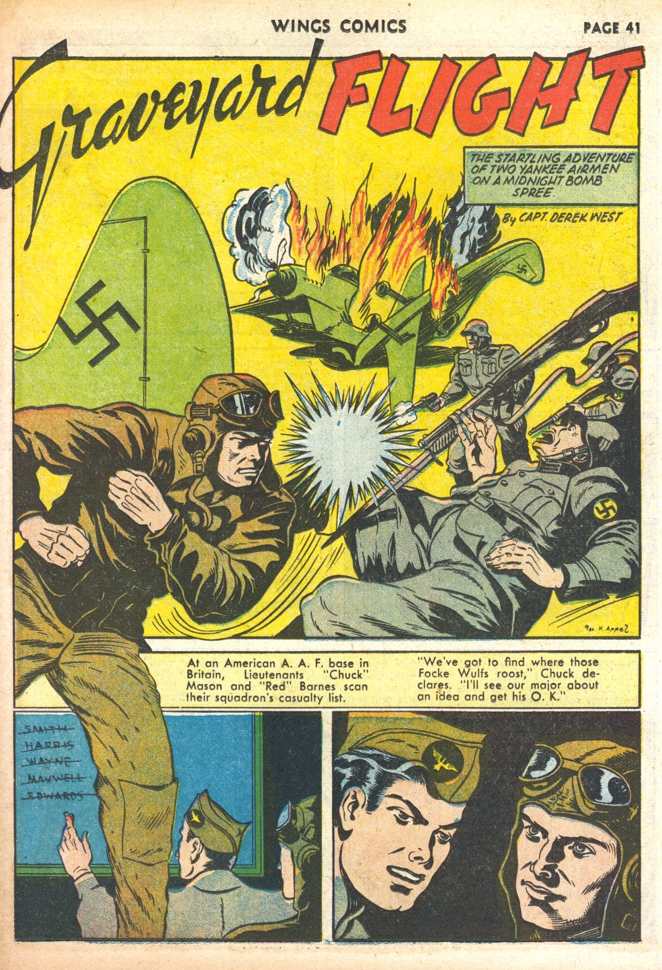 Read online Wings Comics comic -  Issue #30 - 43