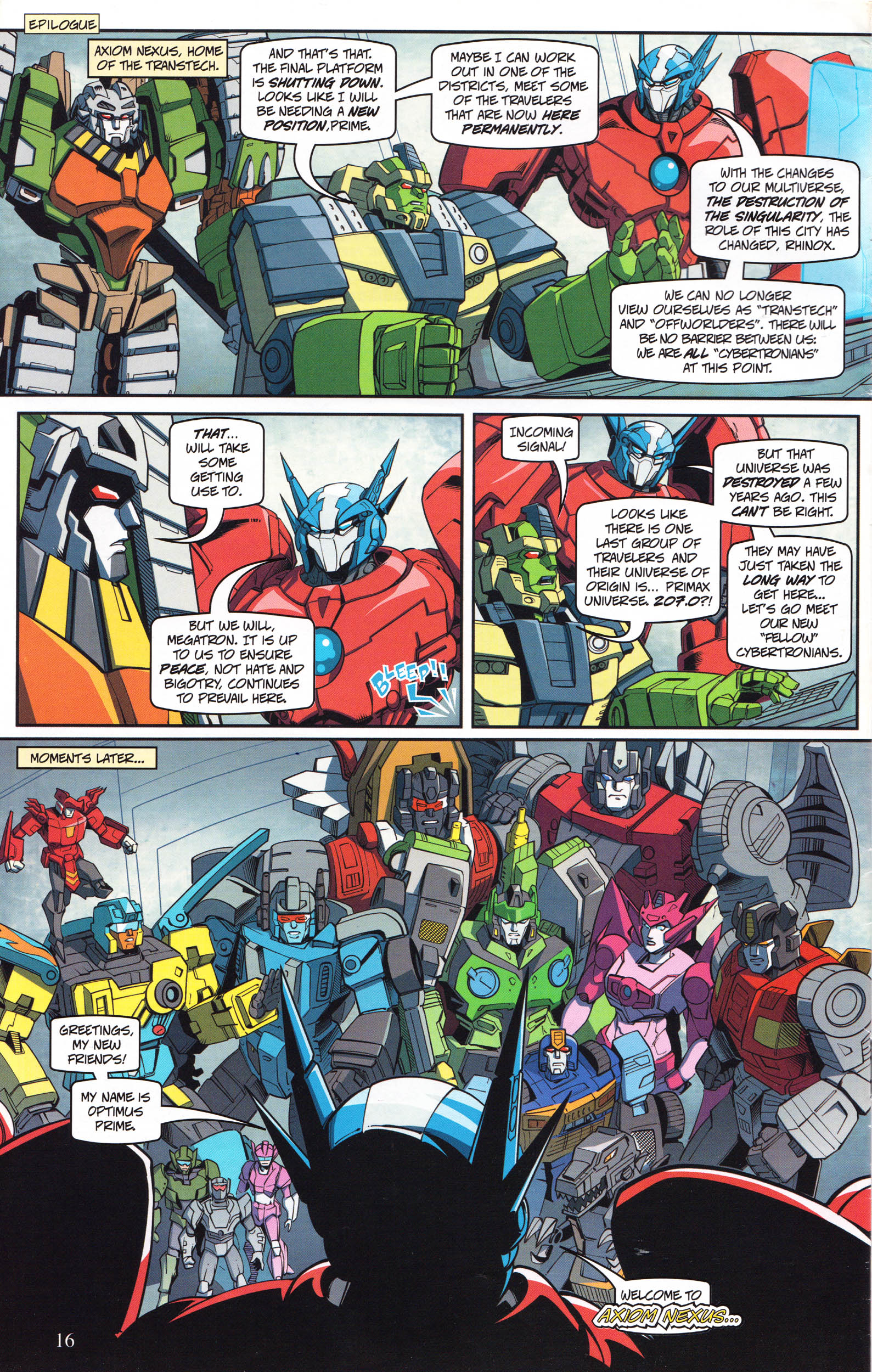 Read online Transformers: Collectors' Club comic -  Issue #72 - 16