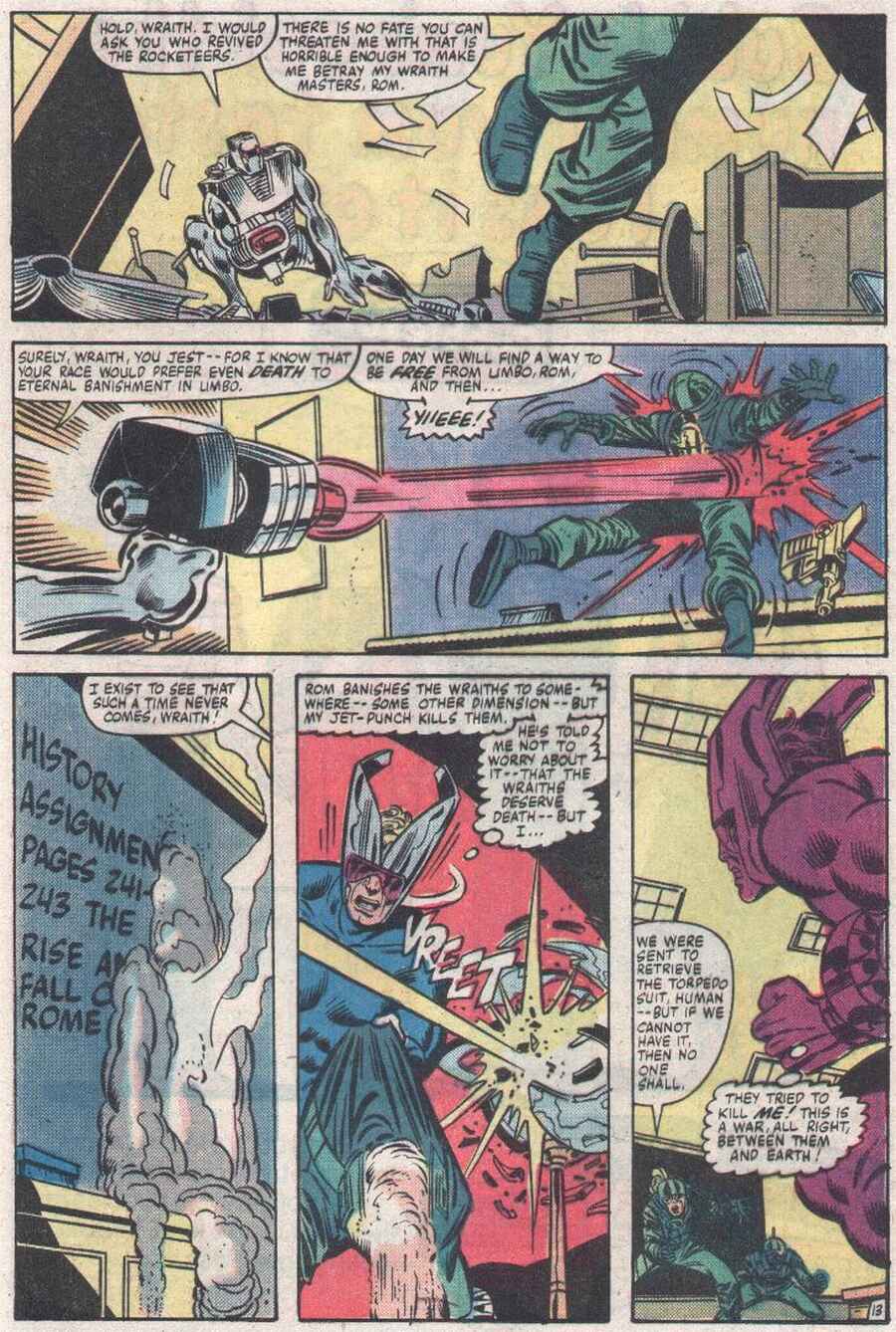 Read online ROM (1979) comic -  Issue #22 - 14