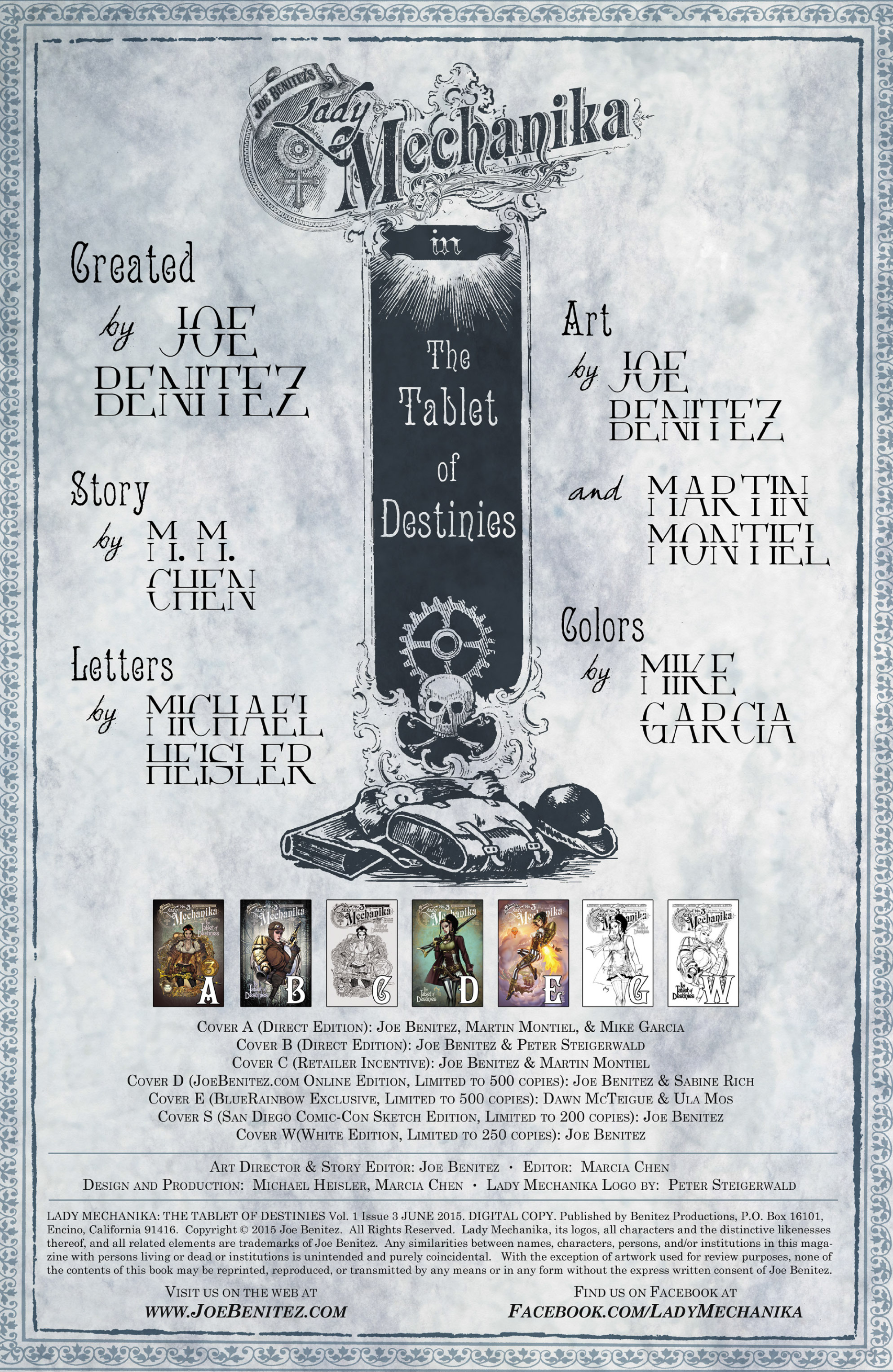 Read online Lady Mechanika: The Tablet of Destinies comic -  Issue #3 - 3