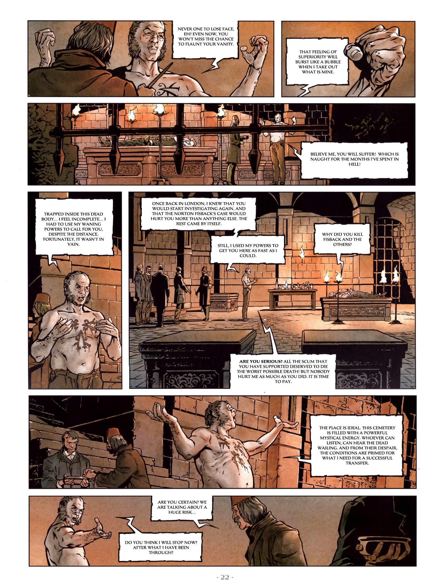 Read online Sherlock Holmes and the Necronomicon comic -  Issue # TPB - 23