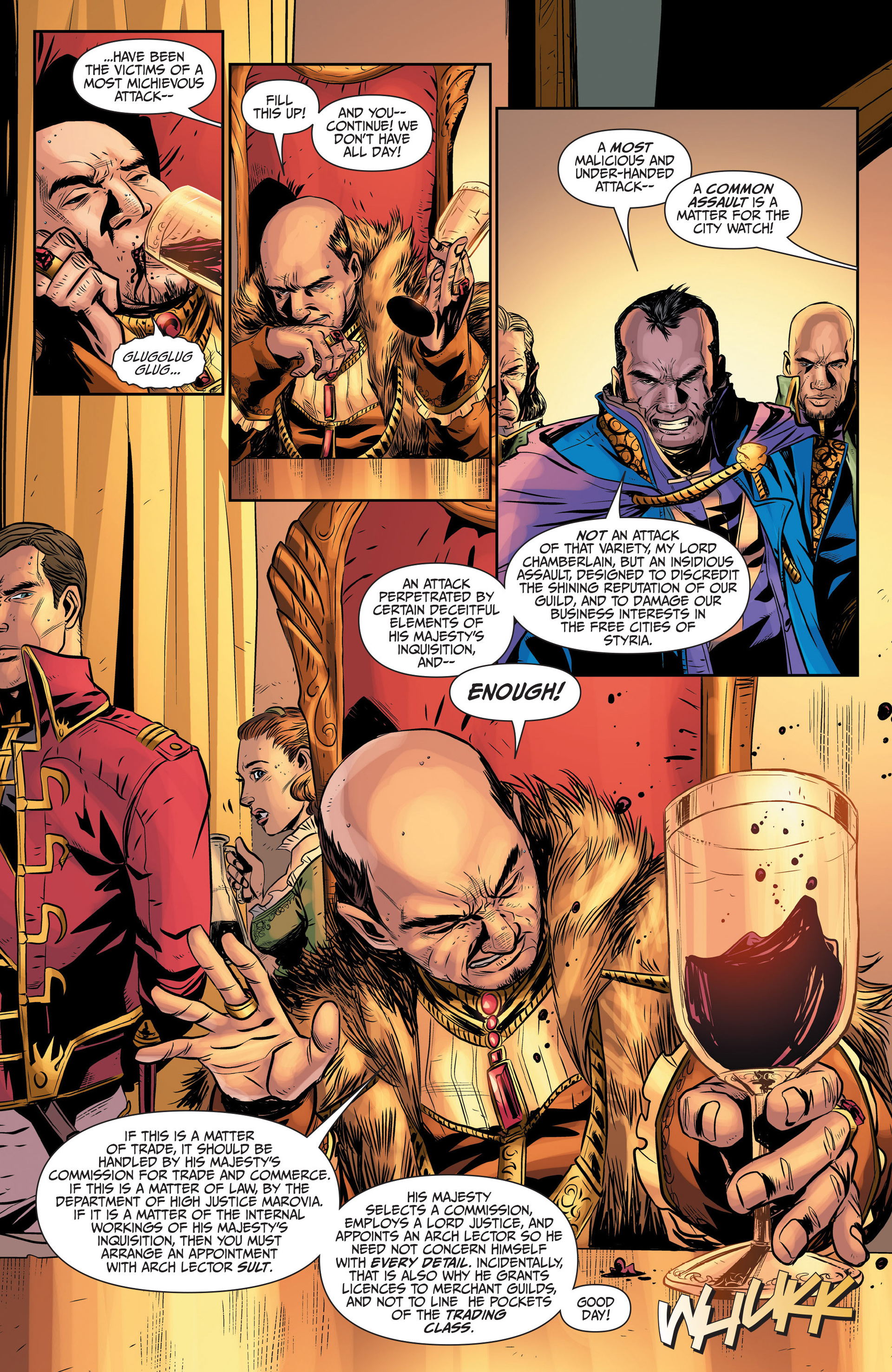 Read online The First Law: The Blade Itself comic -  Issue #4 - 6