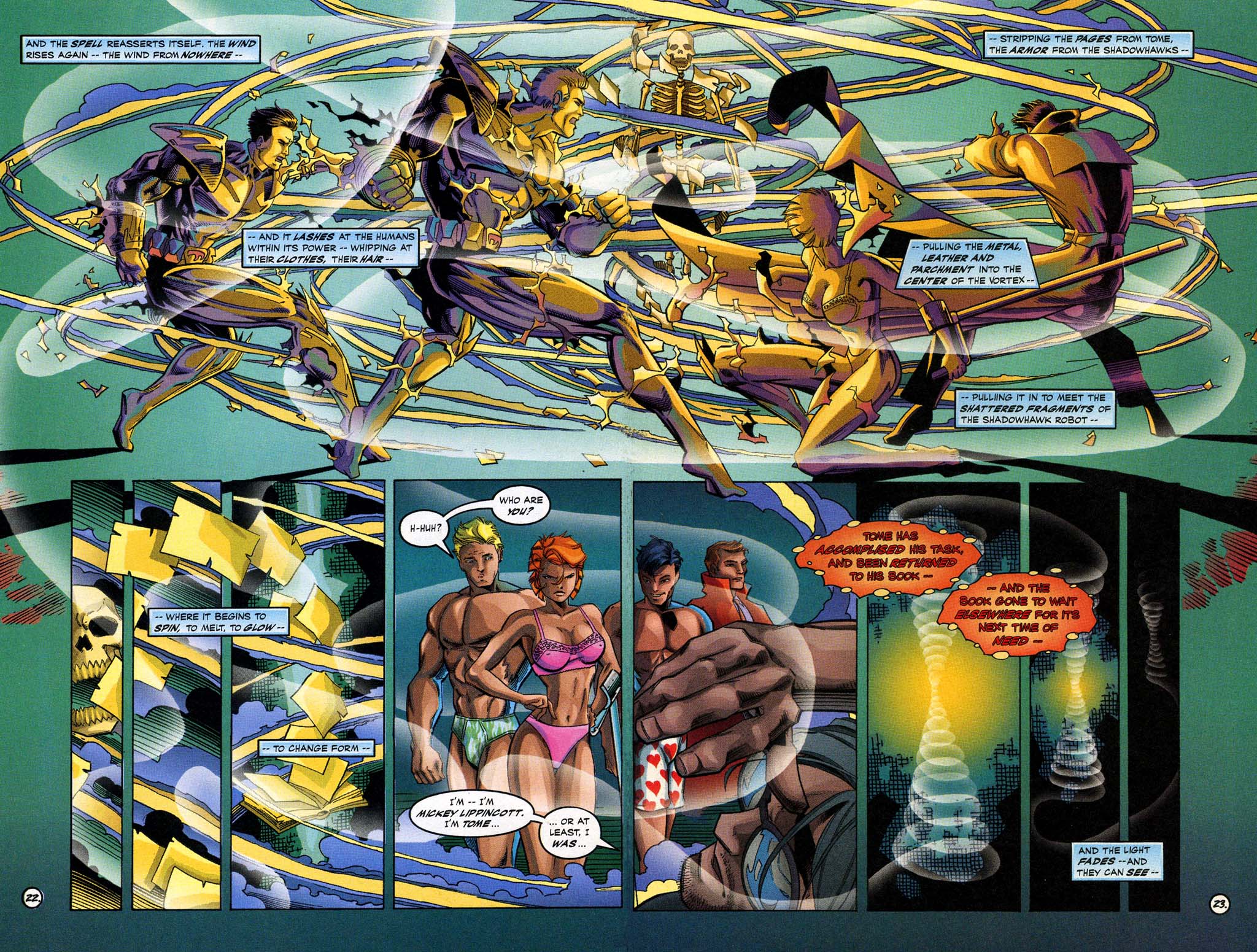 Read online The New Shadowhawk comic -  Issue #7 - 21