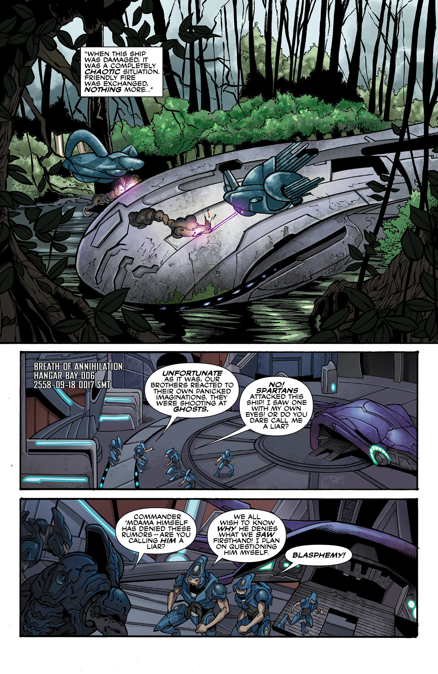 Read online Halo: Escalation comic -  Issue #21 - 7