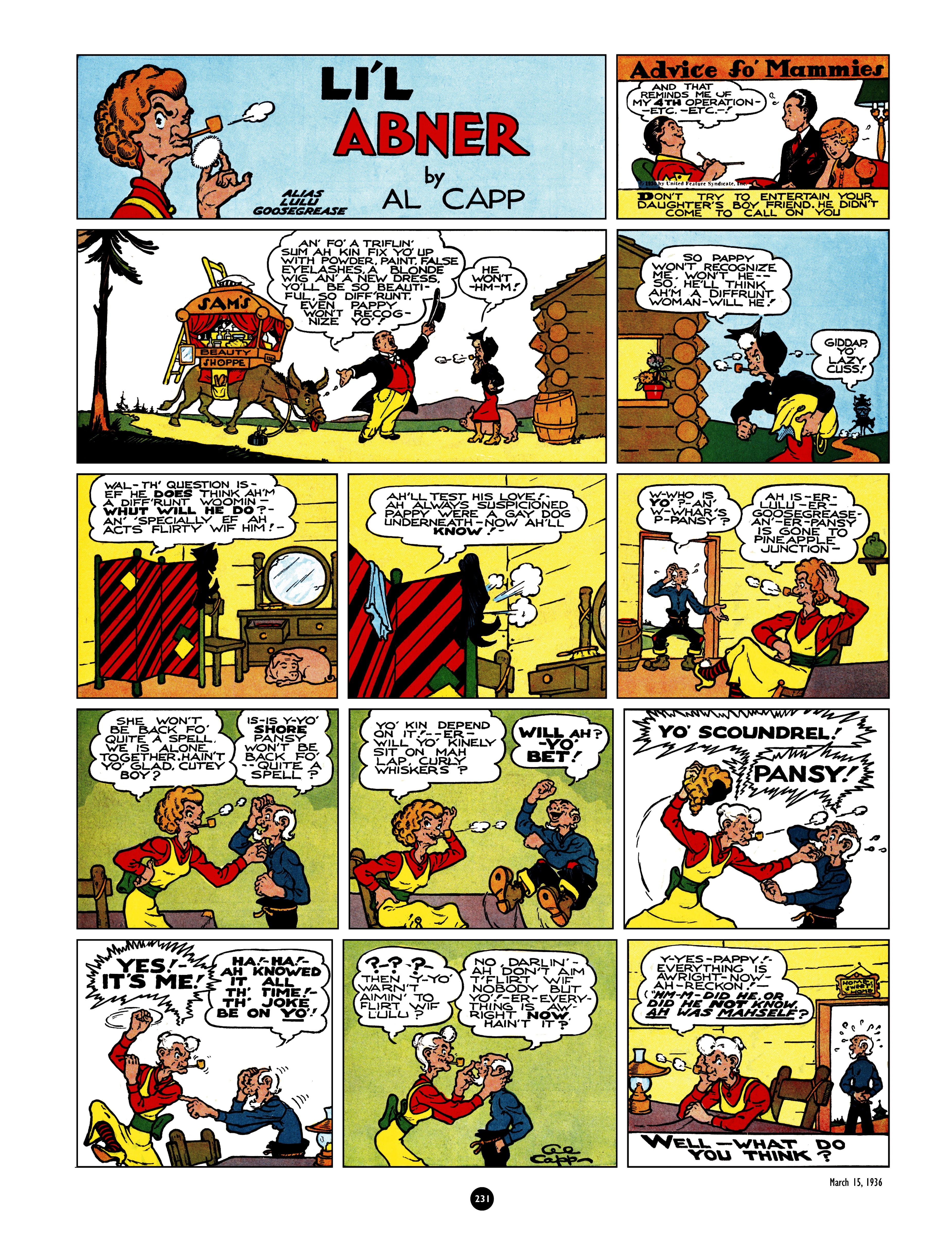 Read online Al Capp's Li'l Abner Complete Daily & Color Sunday Comics comic -  Issue # TPB 1 (Part 3) - 33