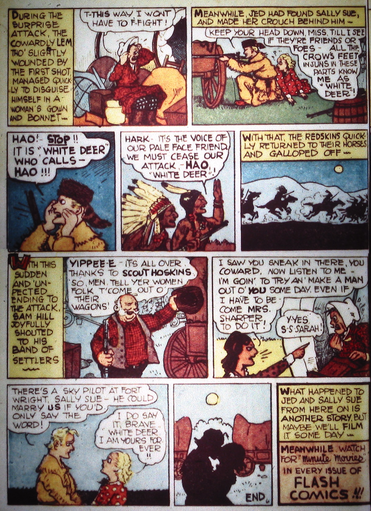 Read online Comic Cavalcade comic -  Issue #2 - 43