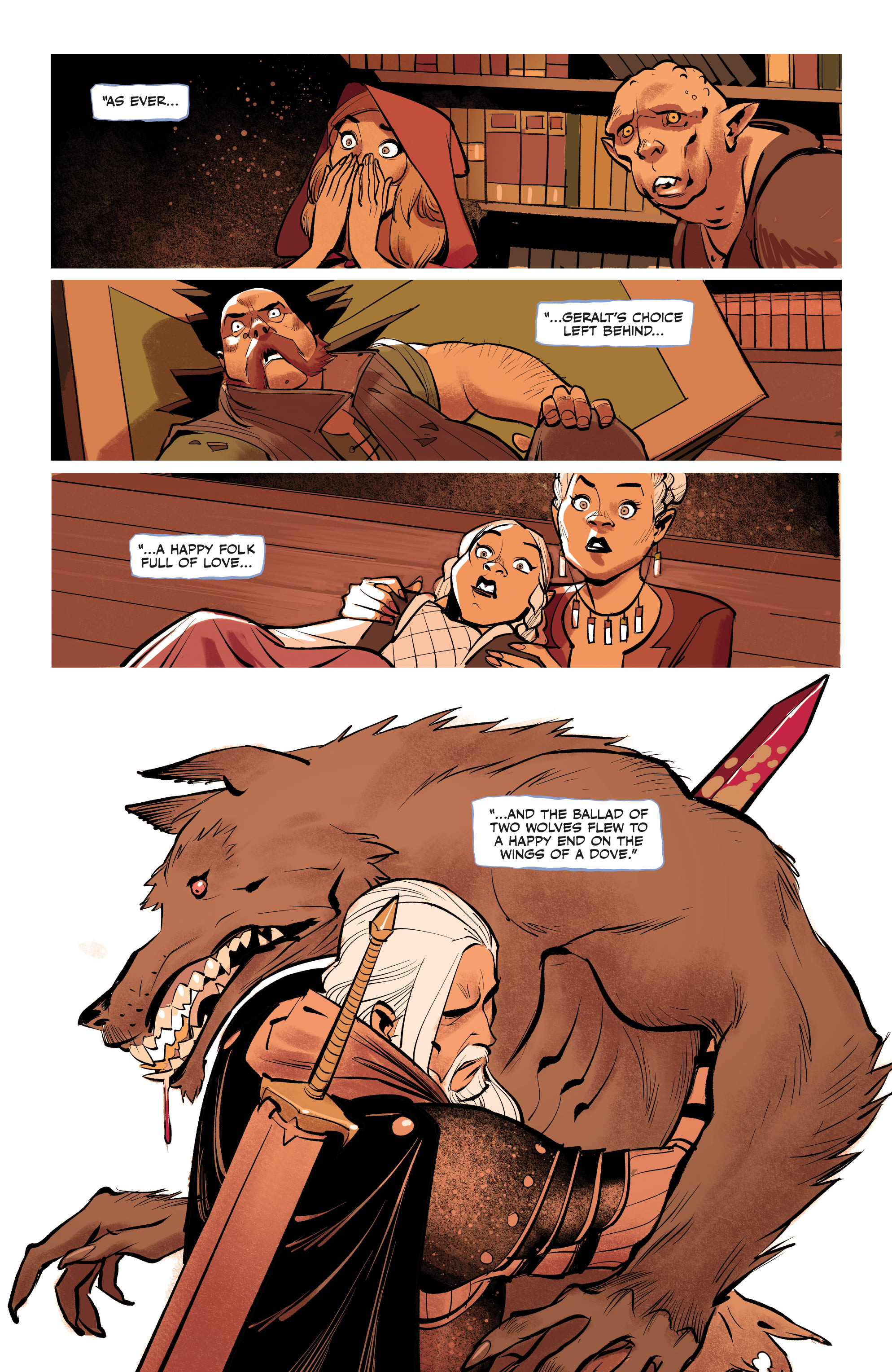 Read online The Witcher: The Ballad of Two Wolves comic -  Issue #4 - 24