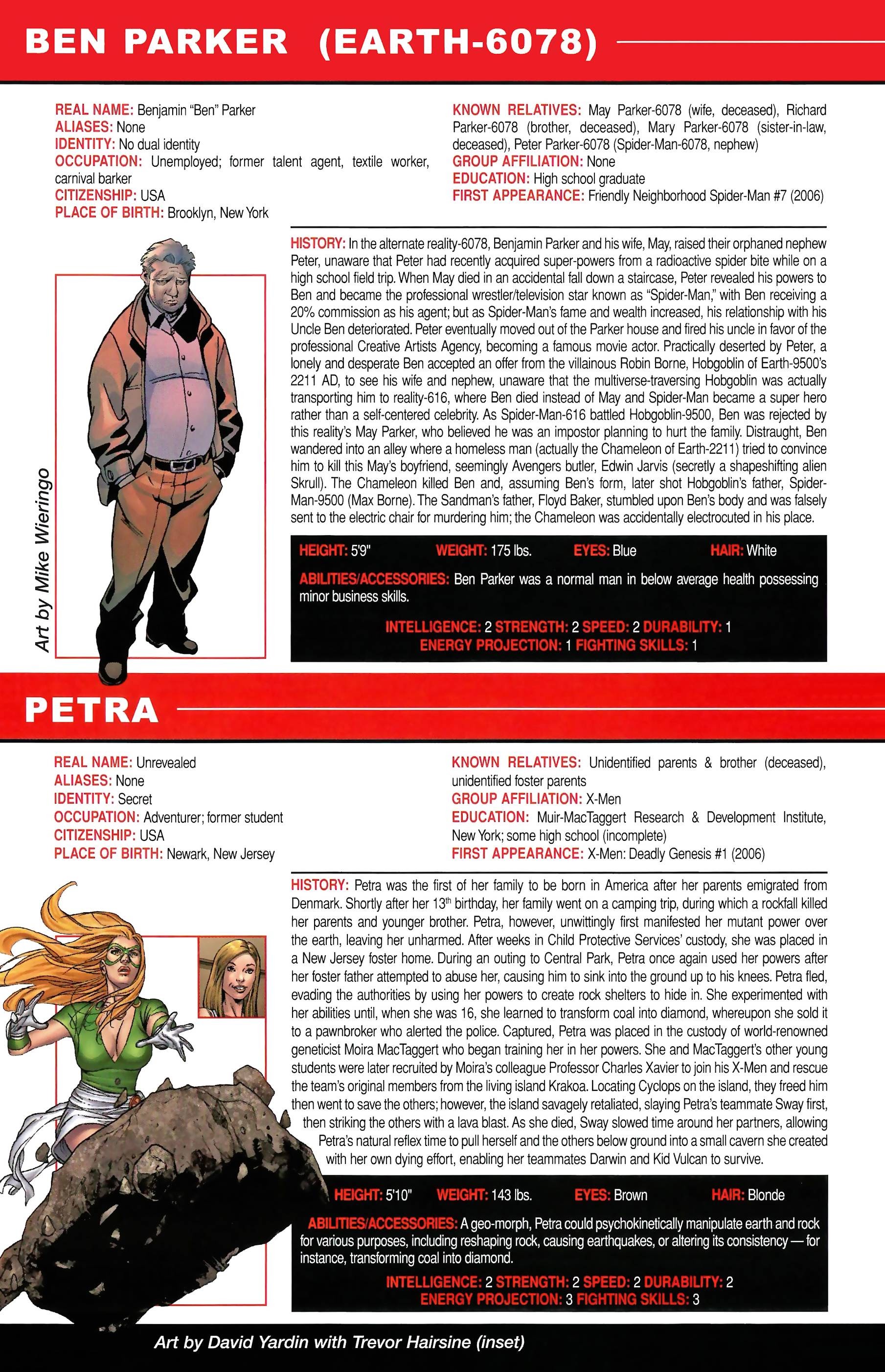 Read online Official Handbook of the Marvel Universe A to Z comic -  Issue # TPB 9 (Part 1) - 88