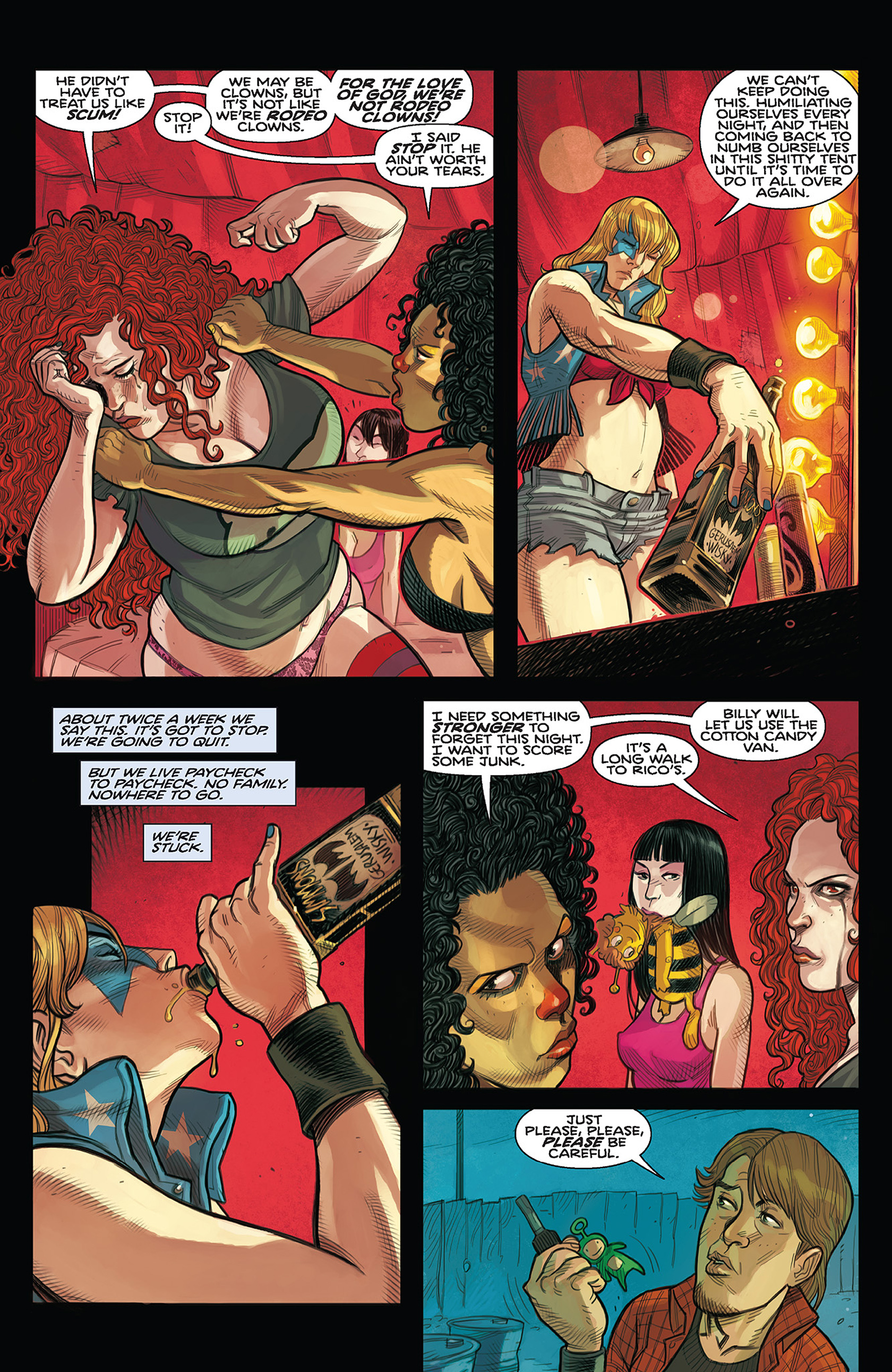 Read online Clown Fatale comic -  Issue #1 - 15