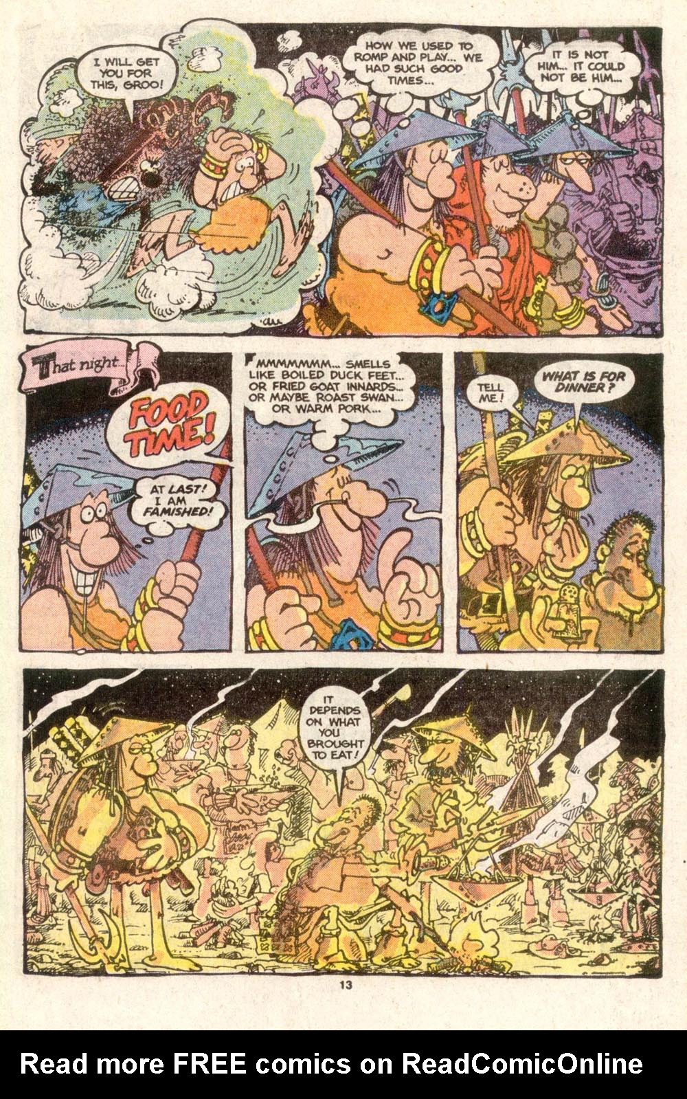 Read online Sergio Aragonés Groo the Wanderer comic -  Issue #18 - 13