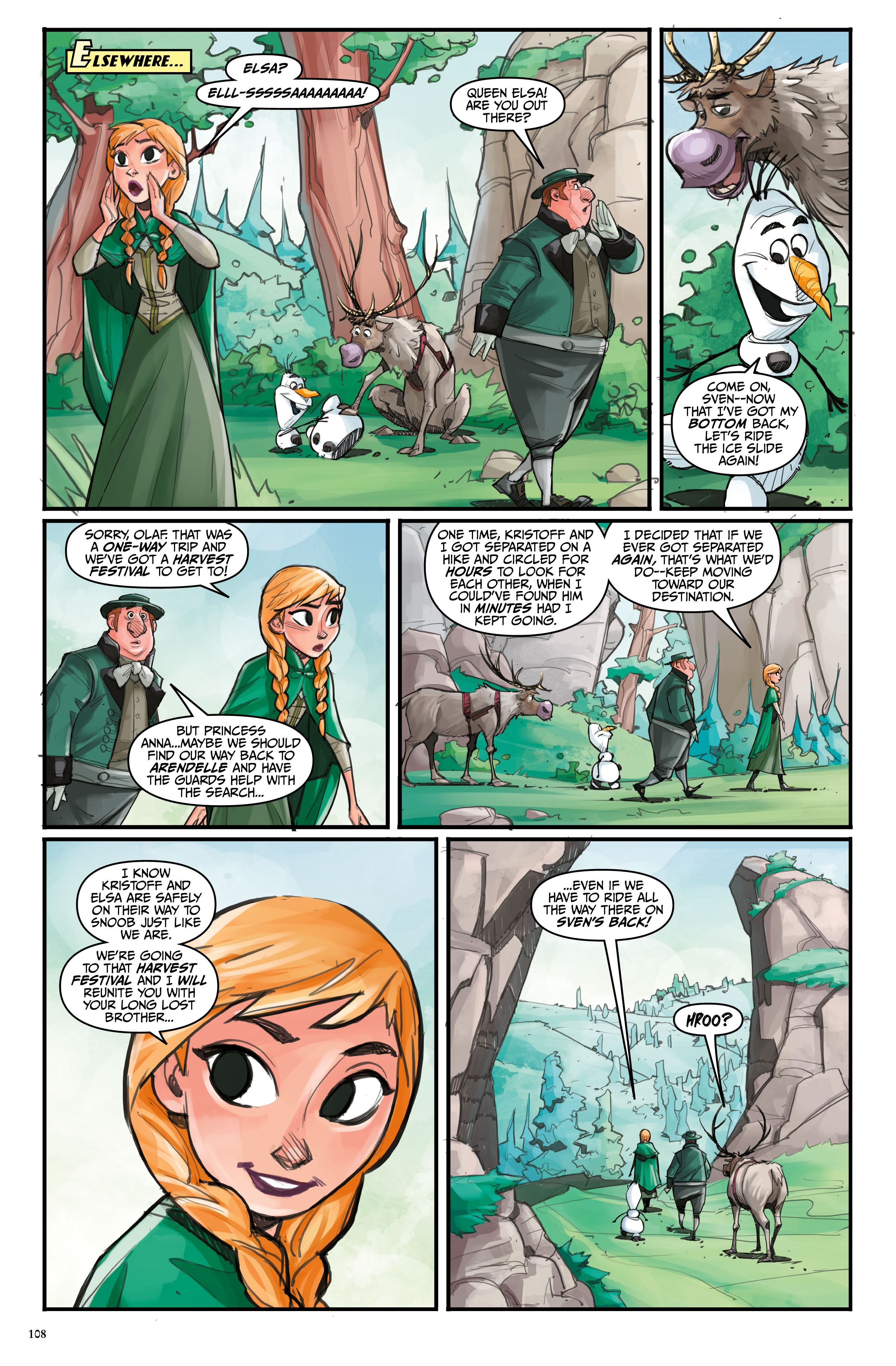 Read online Disney Frozen Library Edition comic -  Issue # TPB (Part 2) - 10