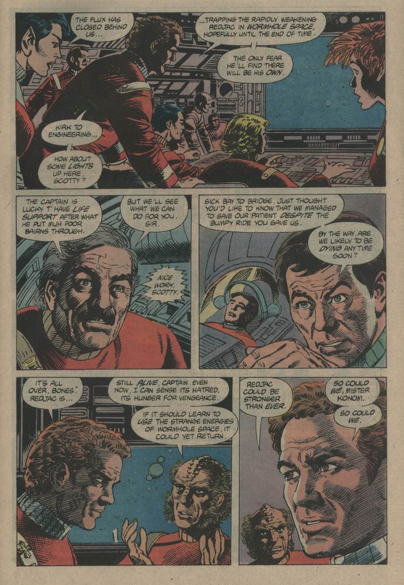 Read online Star Trek (1984) comic -  Issue #23 - 22