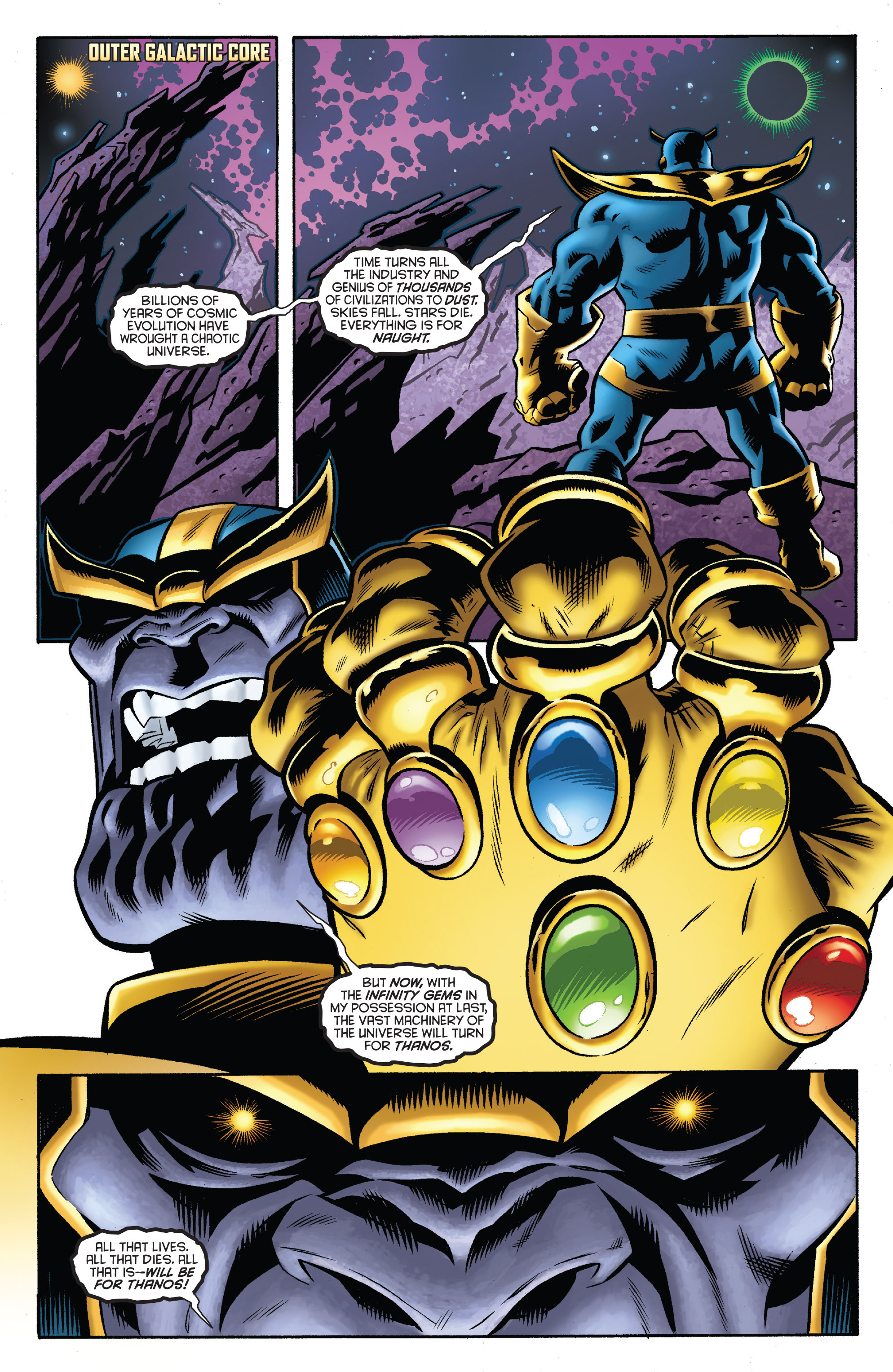 Read online Avengers & the Infinity Gauntlet comic -  Issue #1 - 2