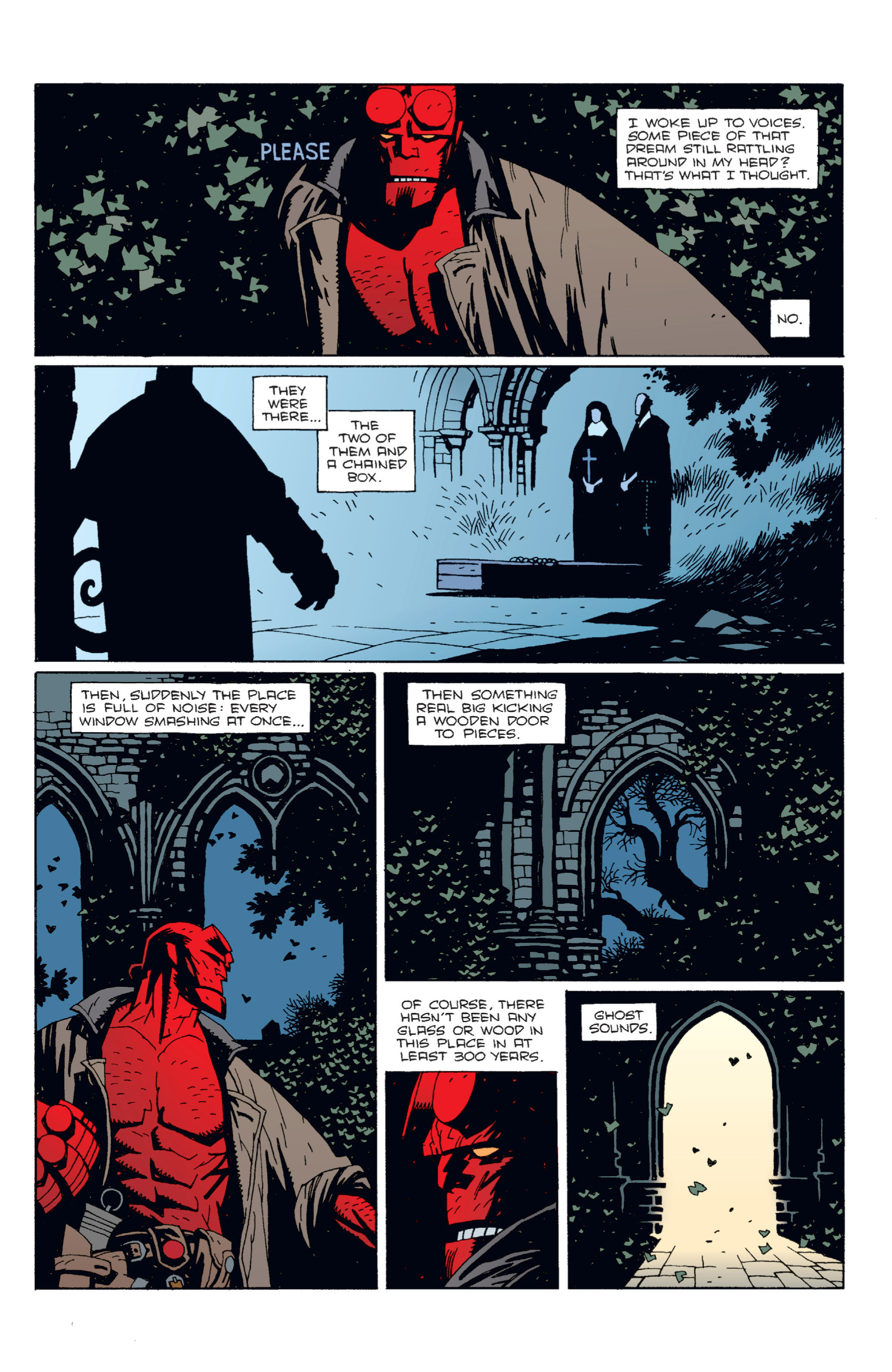 Read online Hellboy comic -  Issue #3 - 74