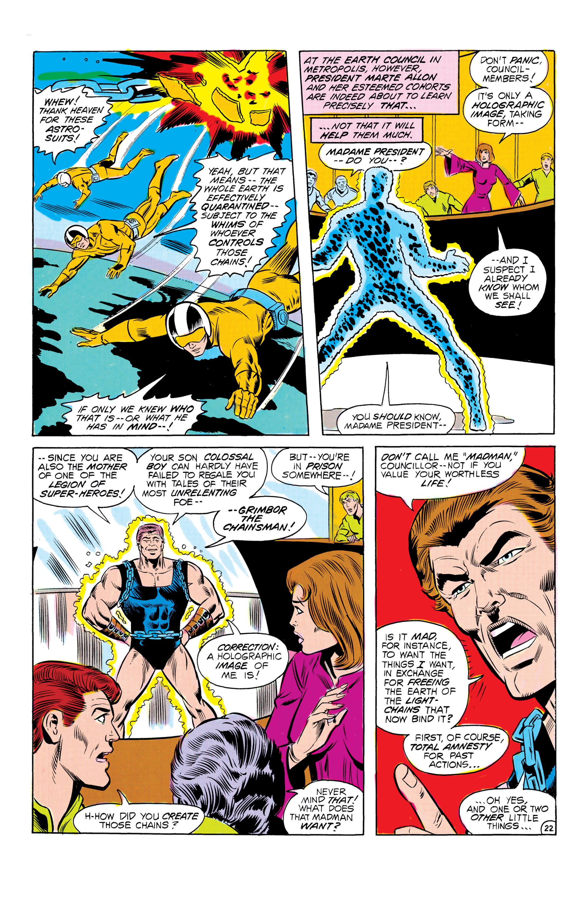 Read online Legion of Super-Heroes (1980) comic -  Issue #277 - 23
