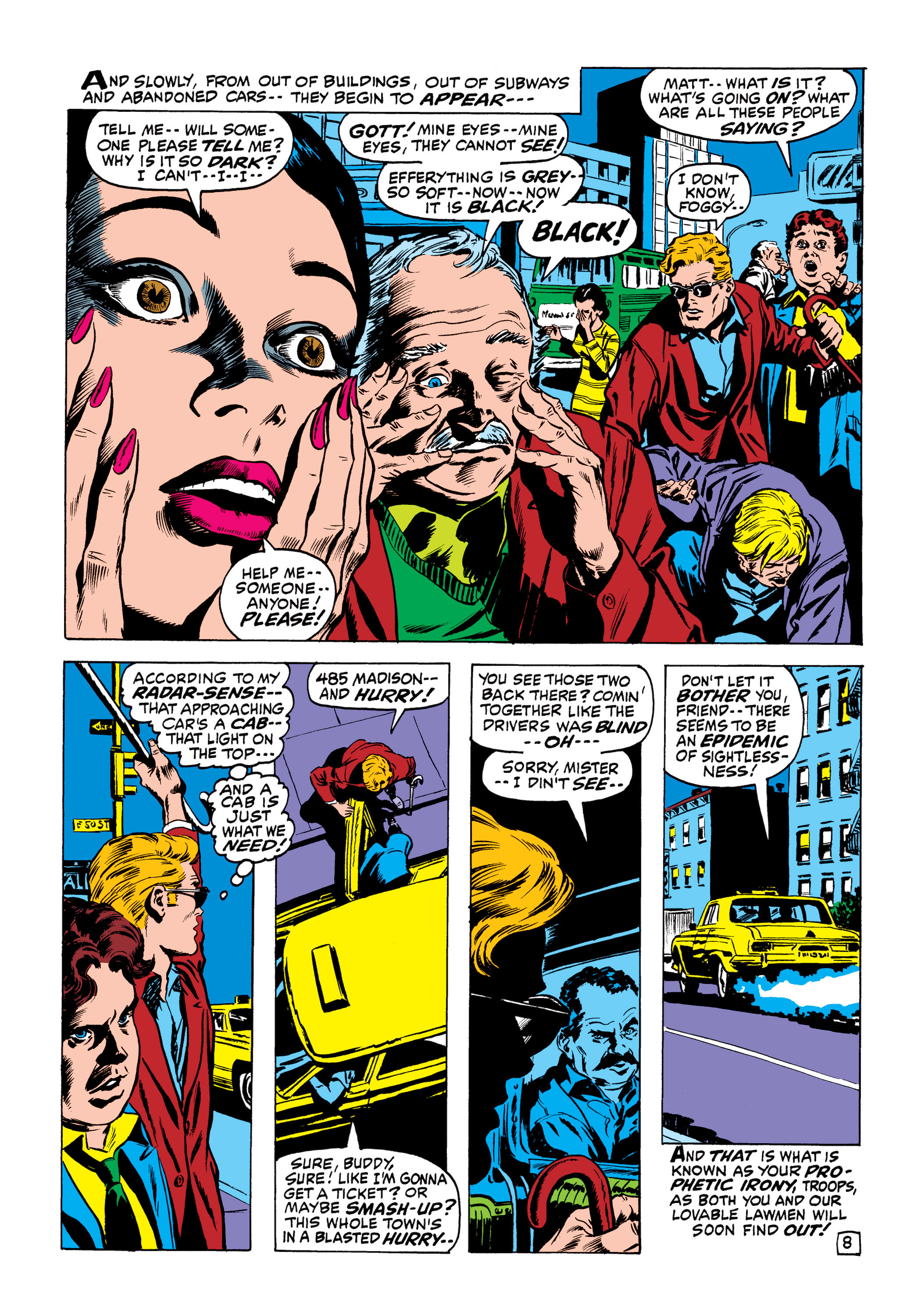 Read online Marvel Masterworks: Daredevil comic -  Issue # TPB 7 (Part 3) - 44