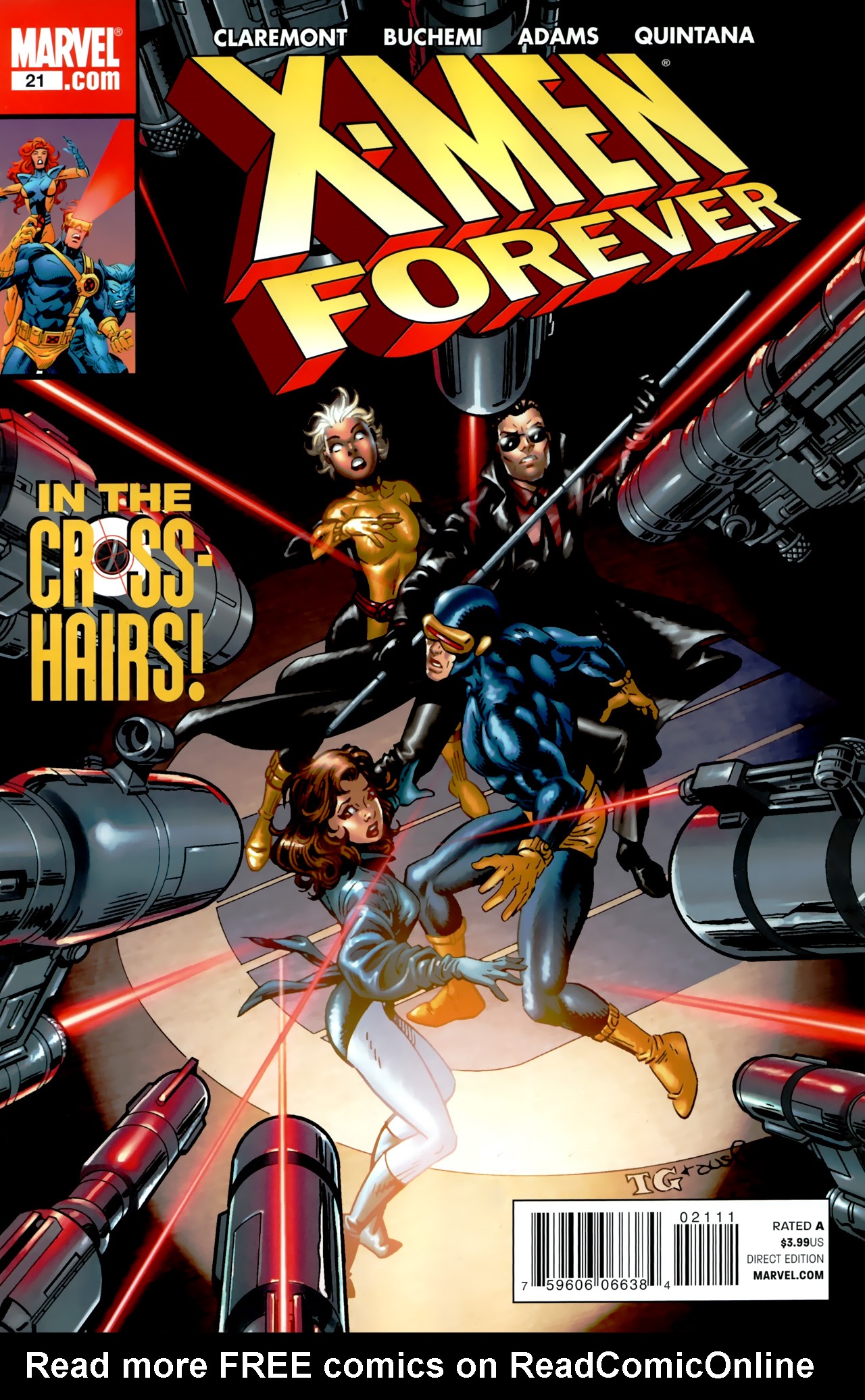 Read online X-Men Forever (2009) comic -  Issue #21 - 1