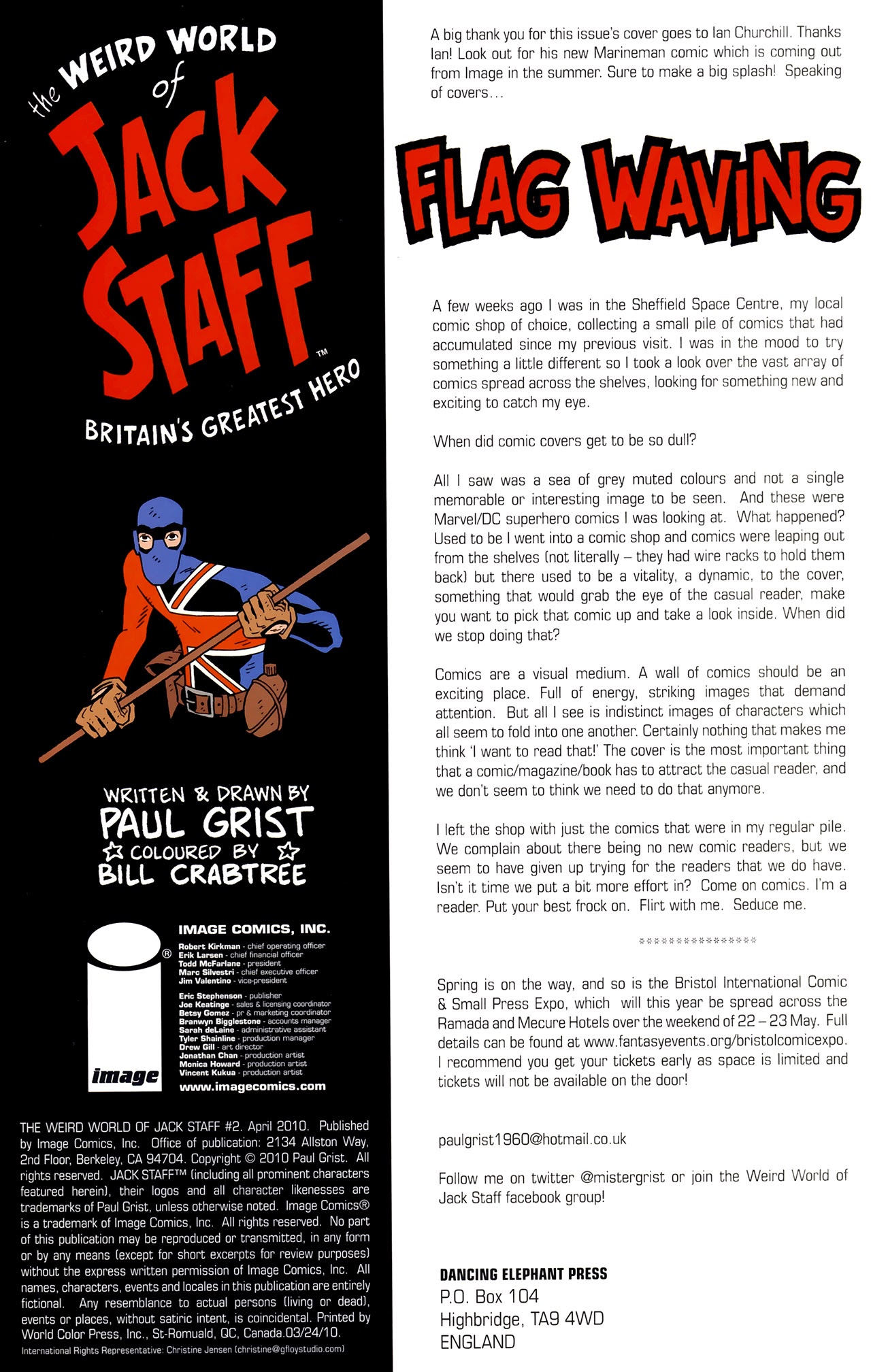 Read online Weird World of Jack Staff comic -  Issue #2 - 2