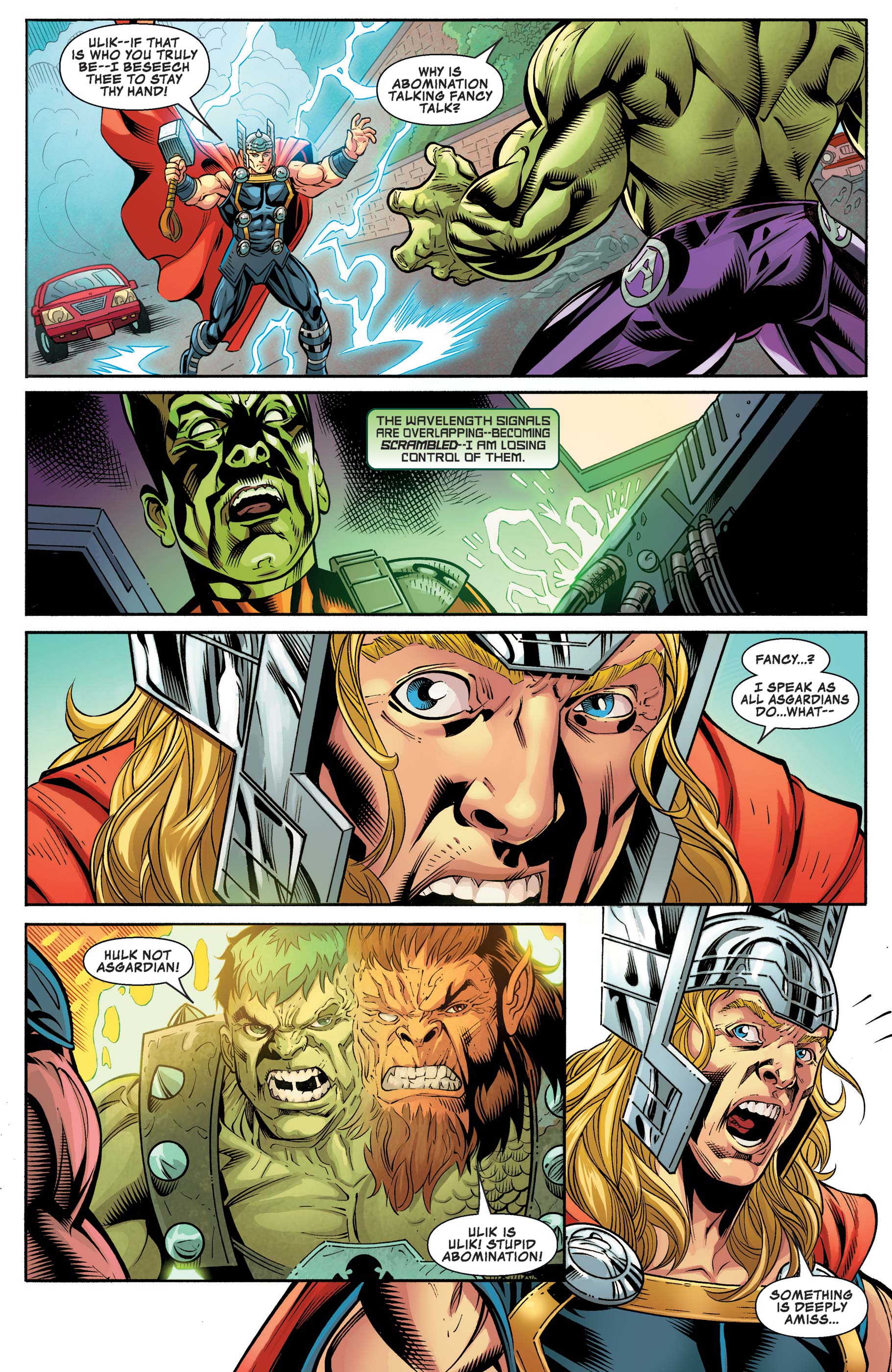 Read online The Incredible Hulk vs. The Mighty Thor: New York Jets Exclusive comic -  Issue # Full - 10