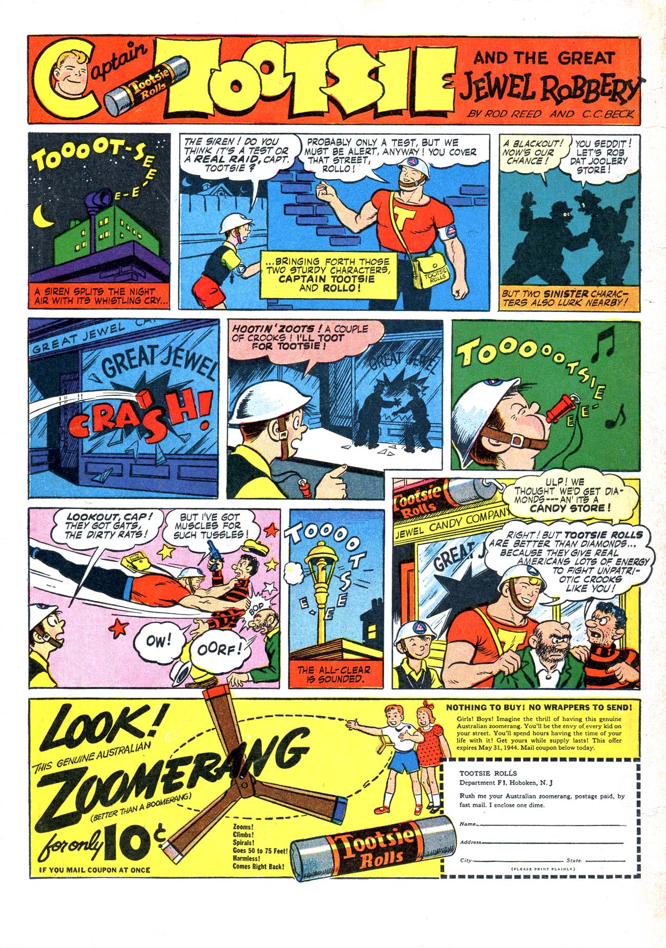 Read online Captain Midnight (1942) comic -  Issue #12 - 68