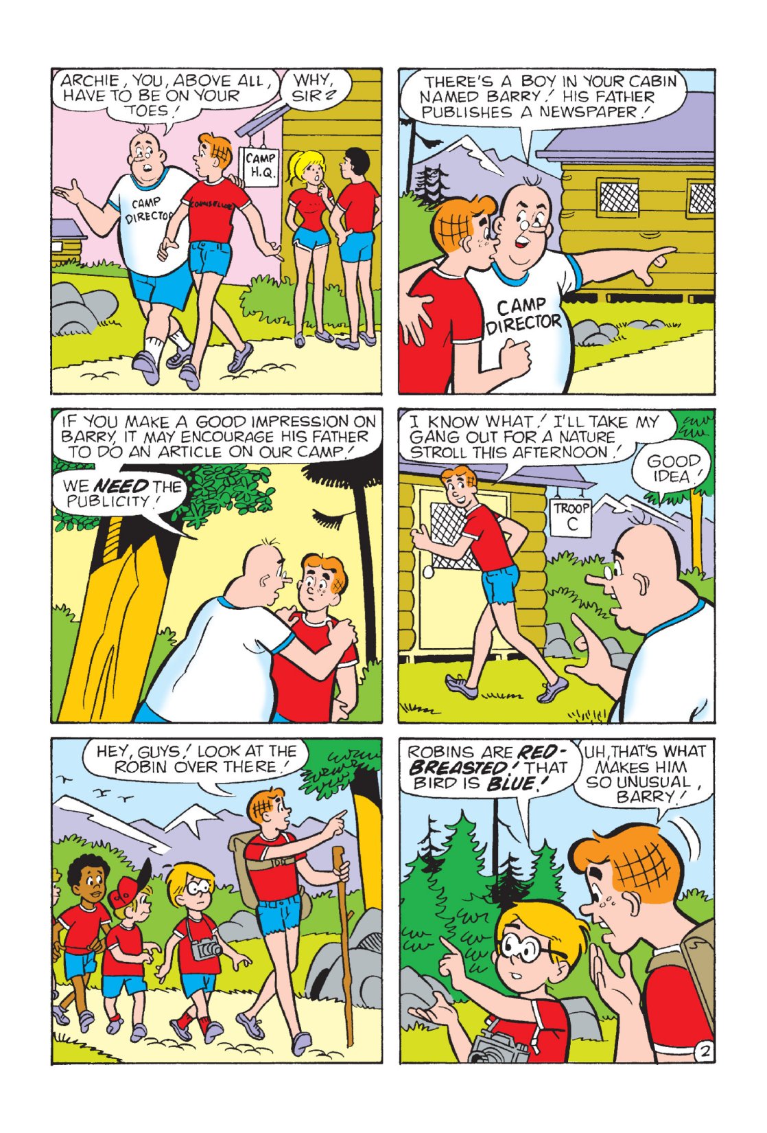 Read online Archie's Camp Tales comic -  Issue # TPB - 70