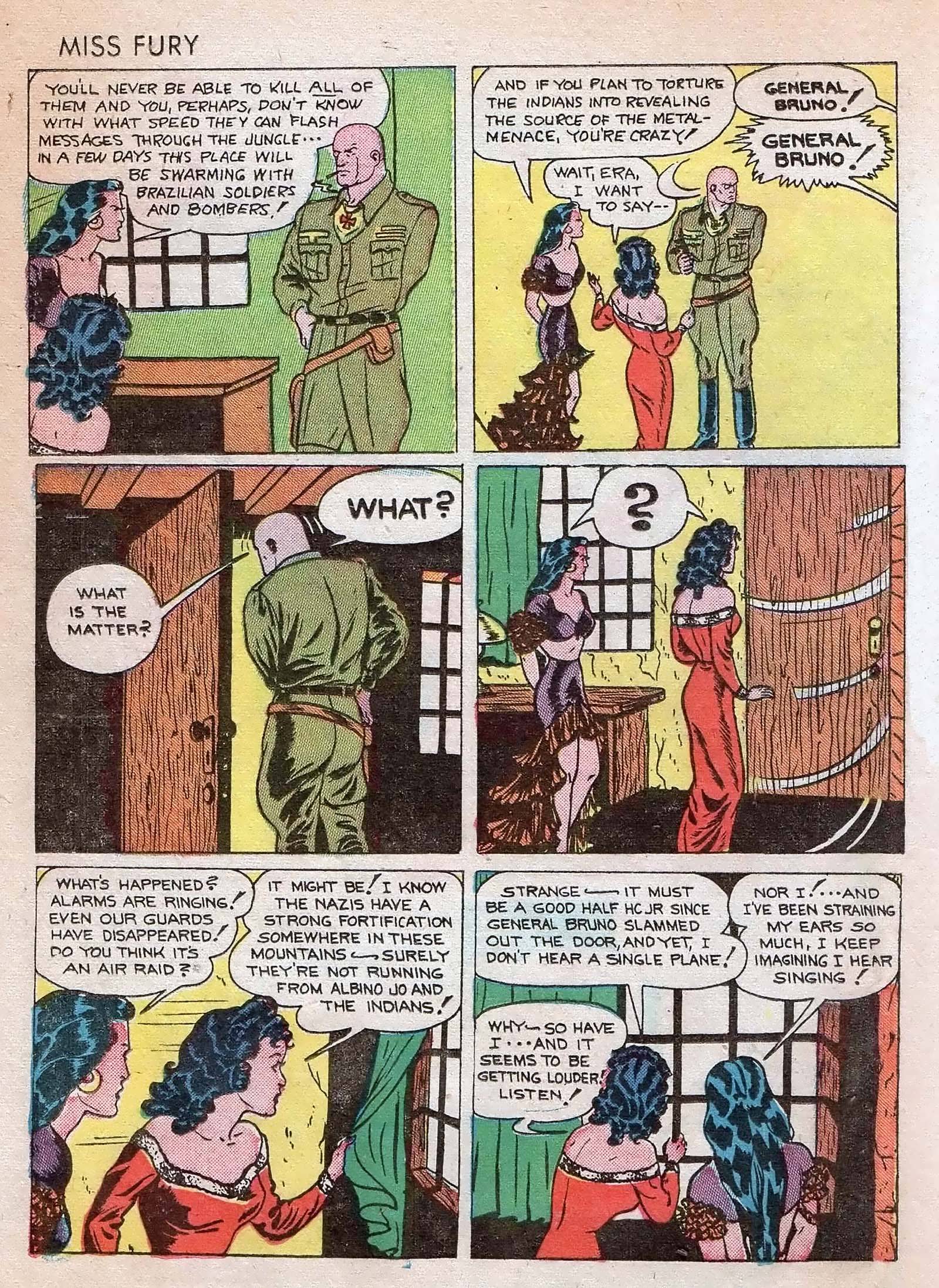Read online Miss Fury Comics comic -  Issue #4 - 36