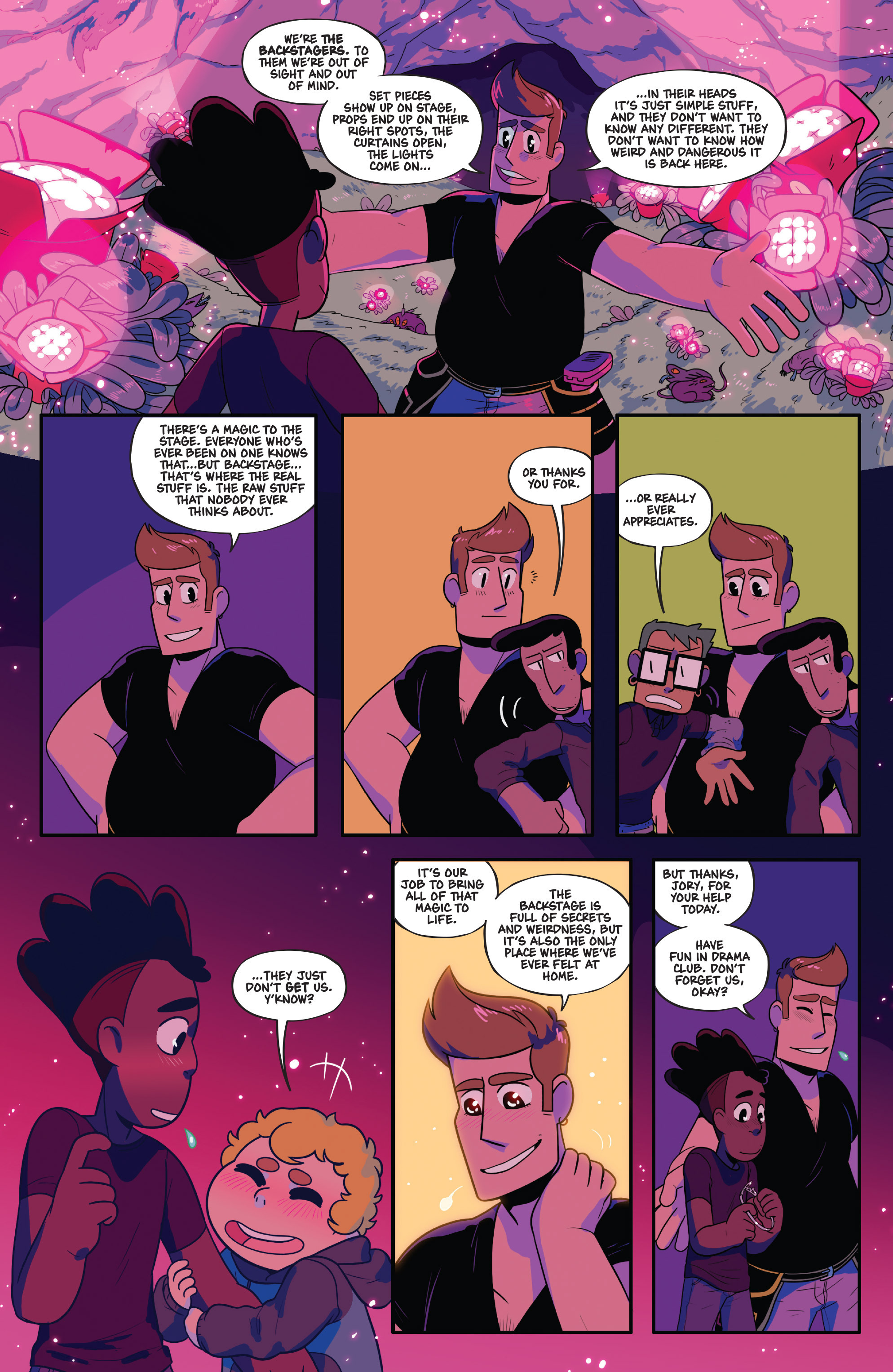 Read online The Backstagers comic -  Issue #1 - 21