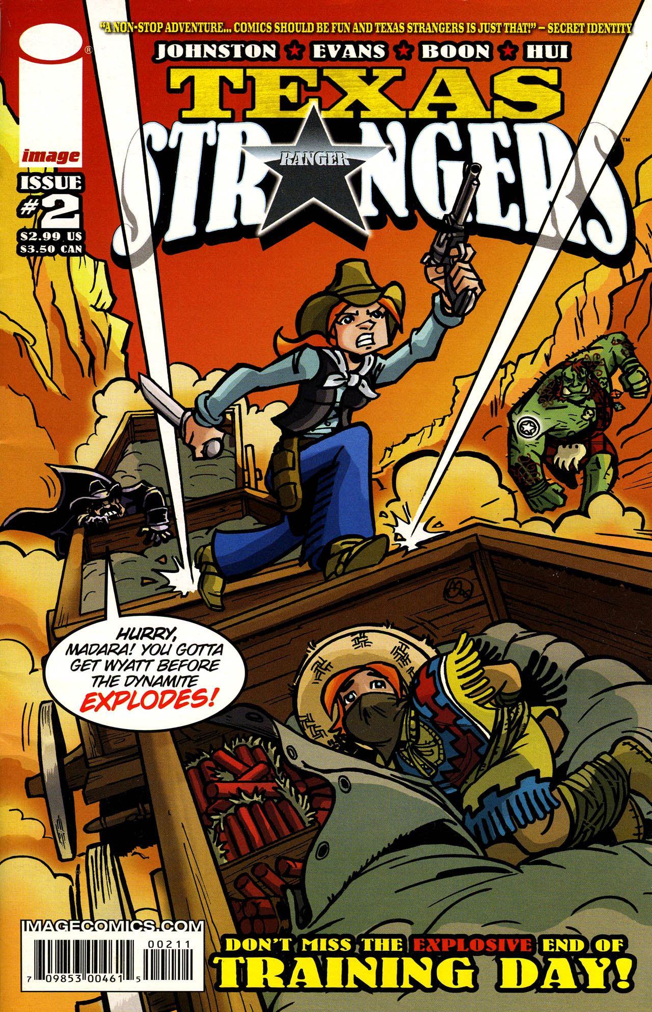 Read online Texas Strangers comic -  Issue #2 - 1