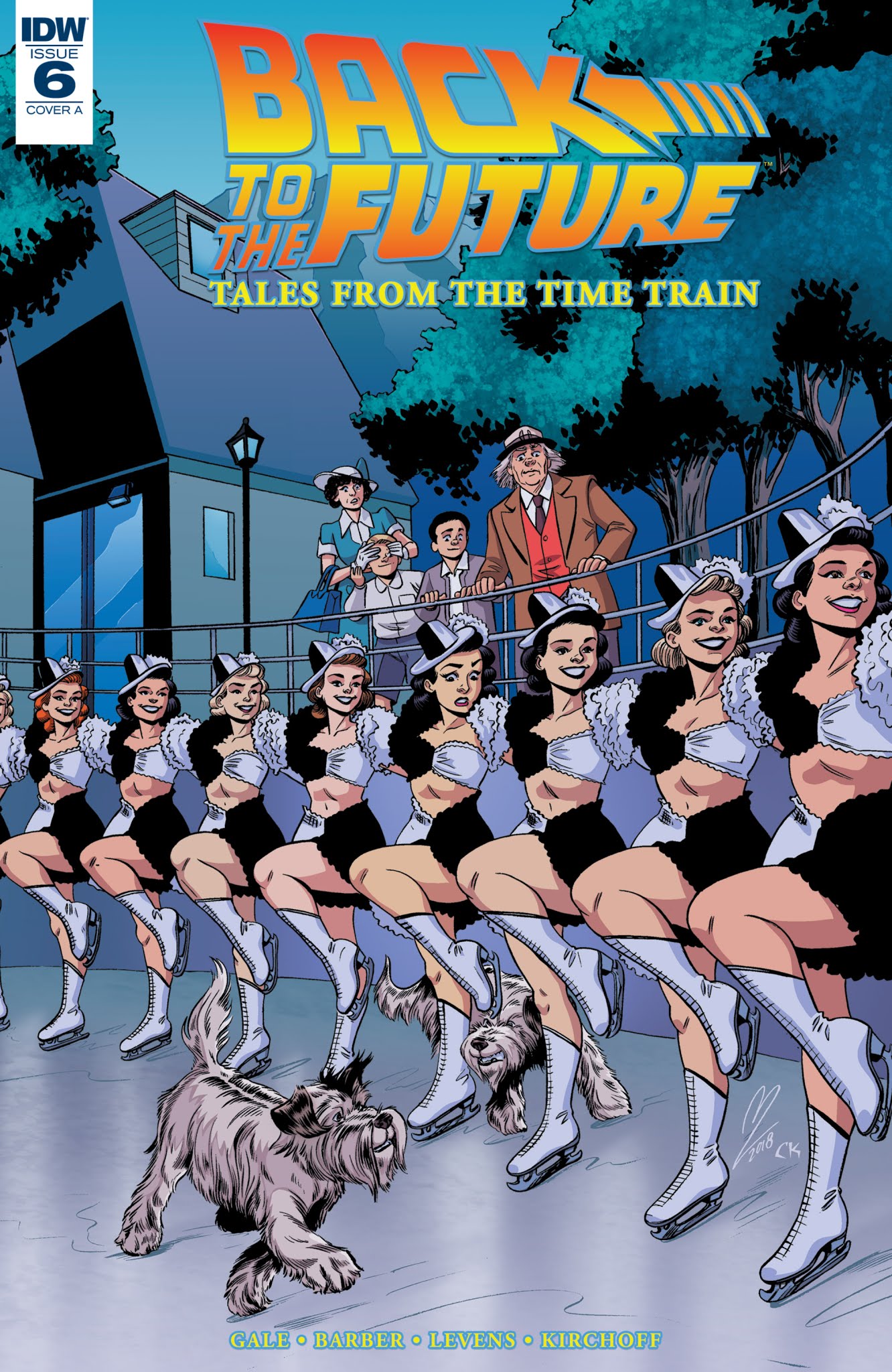 Read online Back to the Future: Tales from the Time Train comic -  Issue #6 - 1