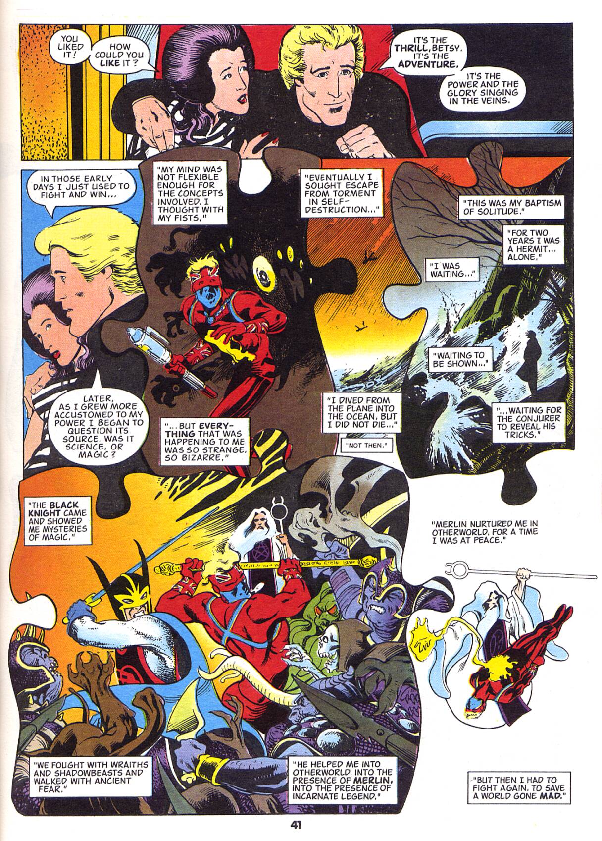 Read online Captain Britain (1988) comic -  Issue # TPB - 41
