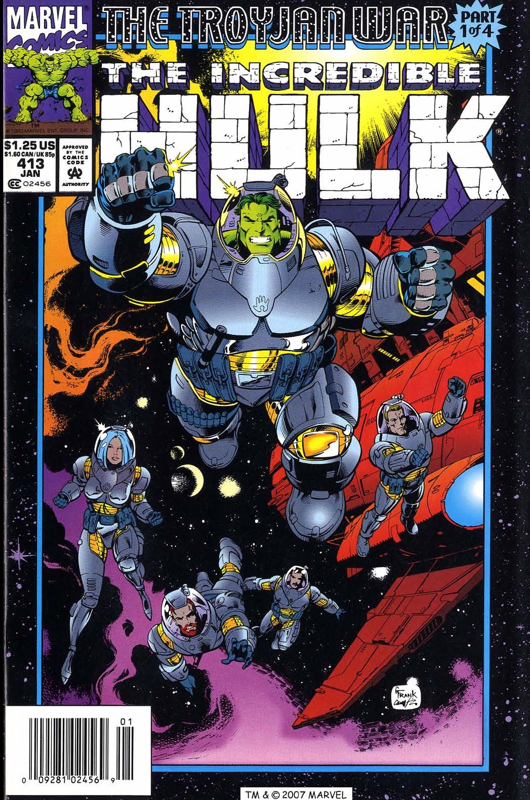 Read online The Incredible Hulk (1968) comic -  Issue #413 - 1