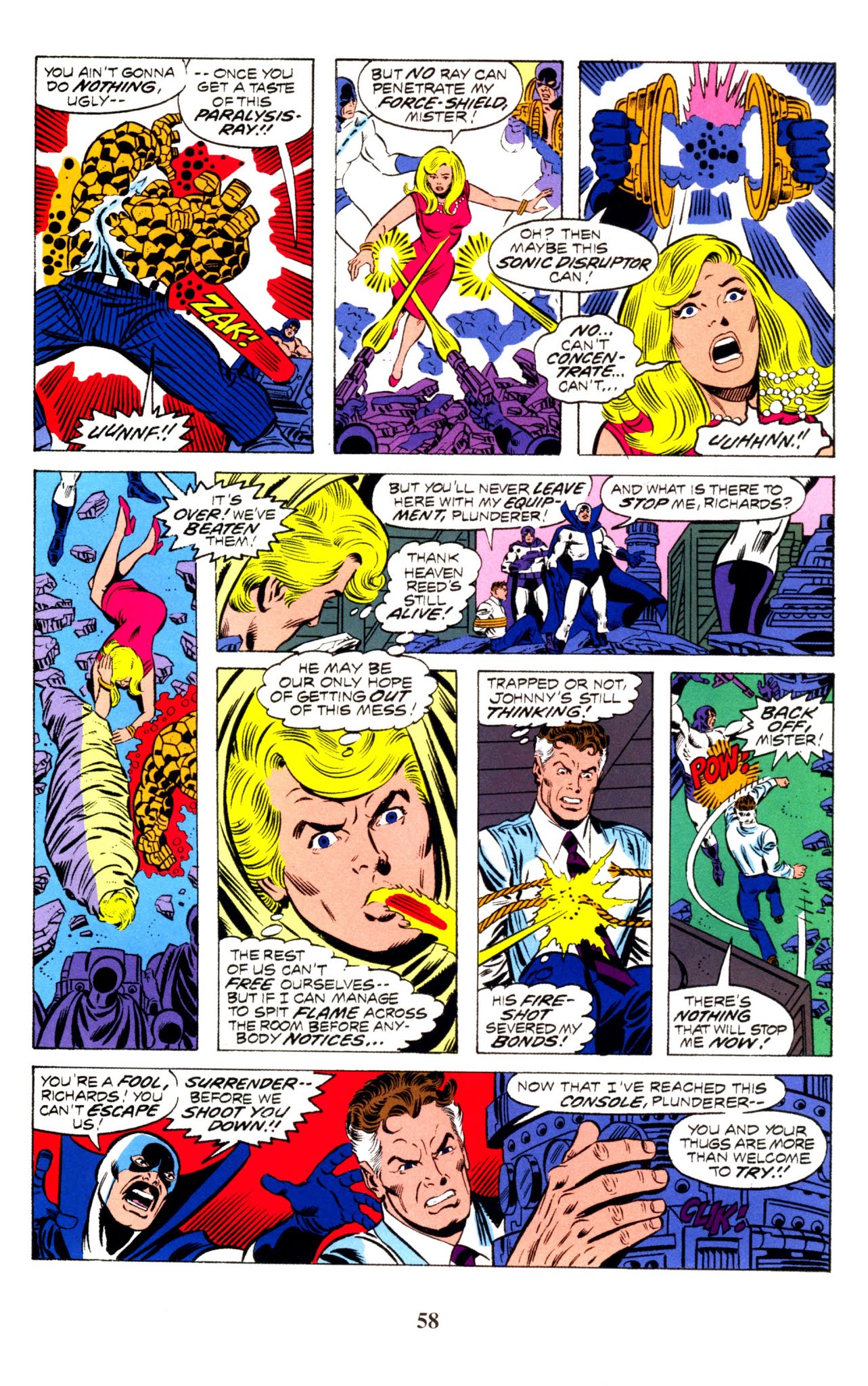 Read online Fantastic Four Visionaries: George Perez comic -  Issue # TPB 2 (Part 1) - 58