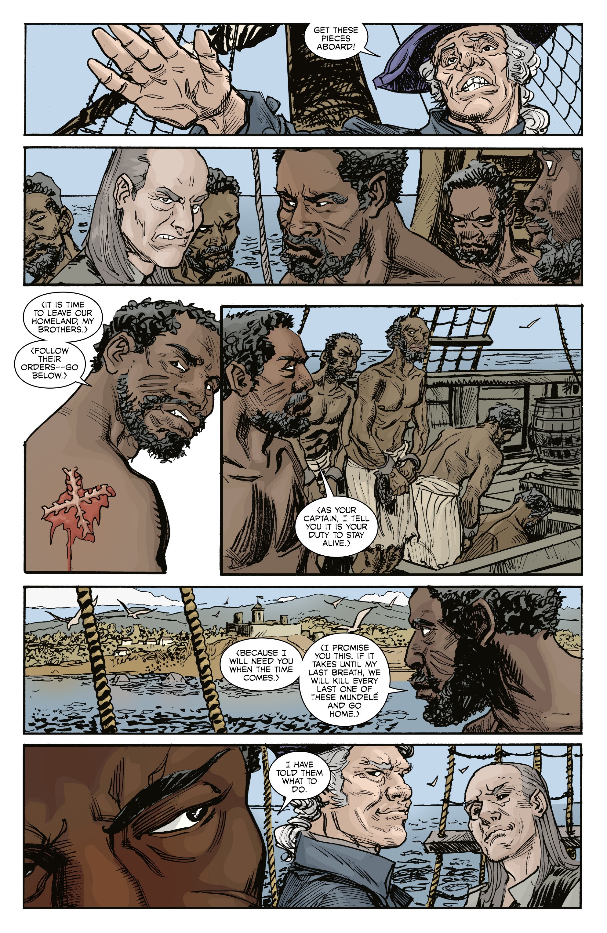 Read online Cimarronin: Fall of the Cross comic -  Issue # TPB - 7
