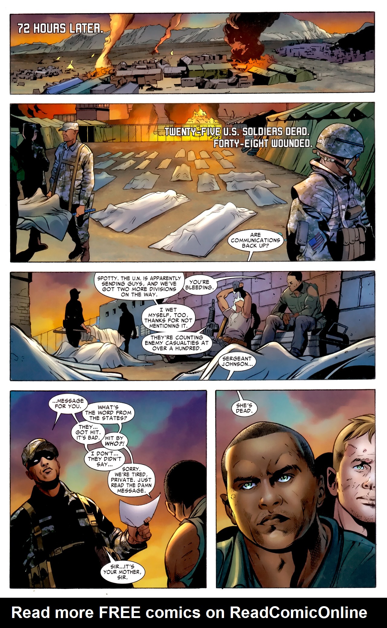 Read online Battle Scars comic -  Issue #1 - 8