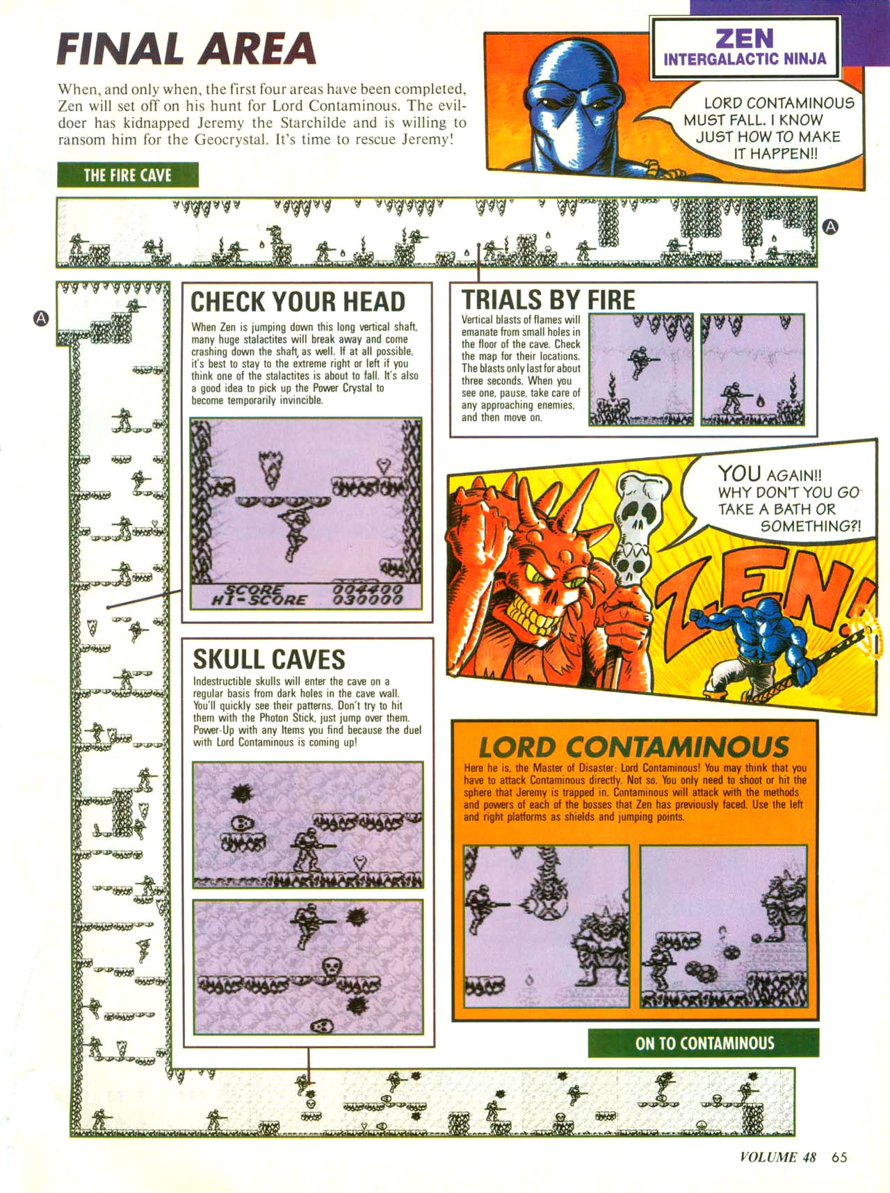 Read online Nintendo Power comic -  Issue #48 - 68