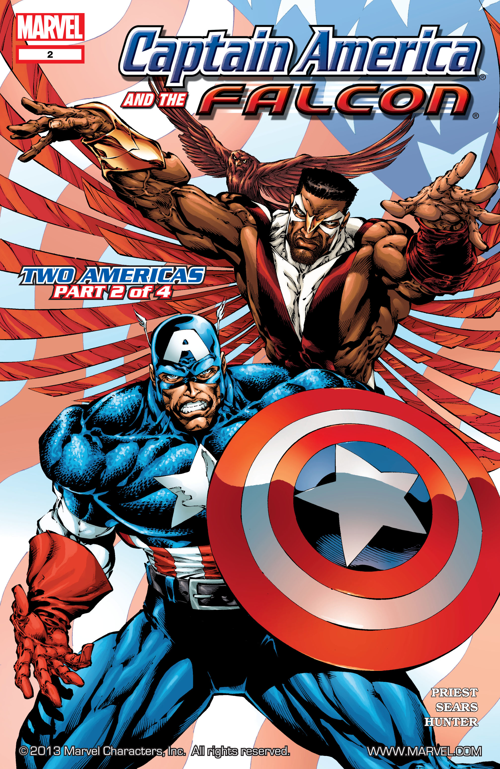 Read online Captain America & the Falcon comic -  Issue #2 - 1