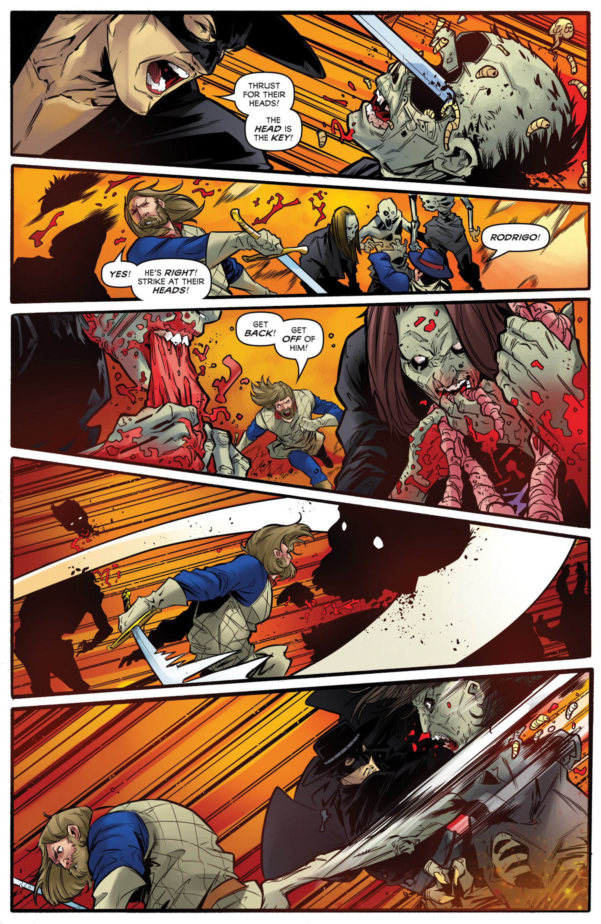 Read online Zorro: Sacrilege comic -  Issue #4 - 4